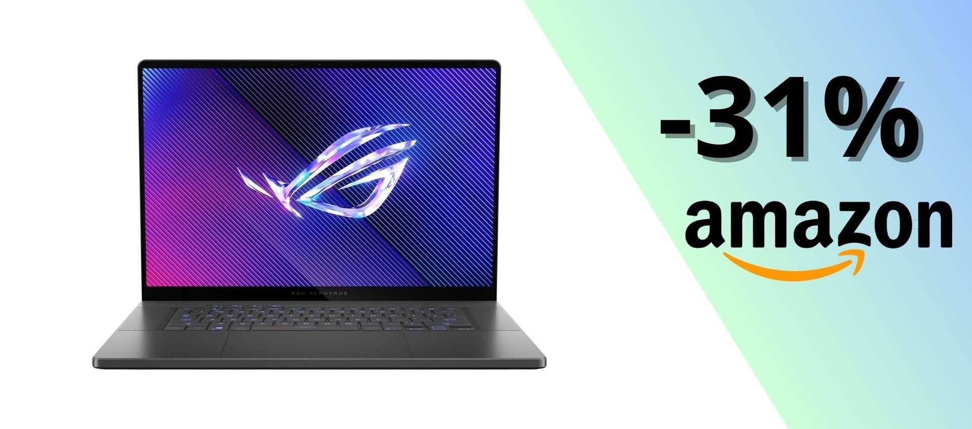 Asus ROG Zephyrus G16: prestazioni estreme con il 31% di sconto