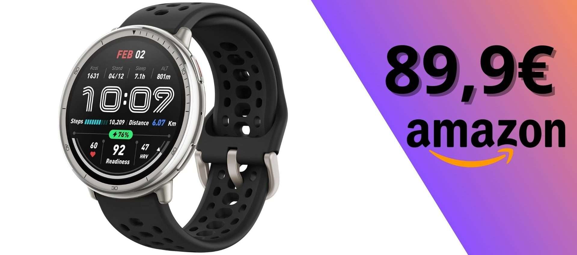Perché l'Amazfit Active 2 è lo smartwatch IN OFFERTA da comprare al volo Perché l'Amazfit Active 2 è lo smartwatch IN OFFERTA da comprare al volo
