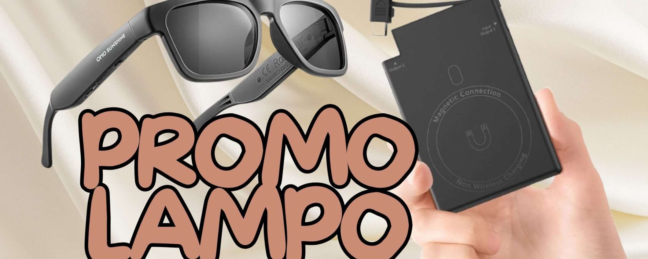 Promo lampo Amazon 20/3, c'è da SBRIGARSI: ci sono gli occhiali smart a 16€ Promo lampo Amazon 20/3, c'è da SBRIGARSI: ci sono gli occhiali smart a 16€