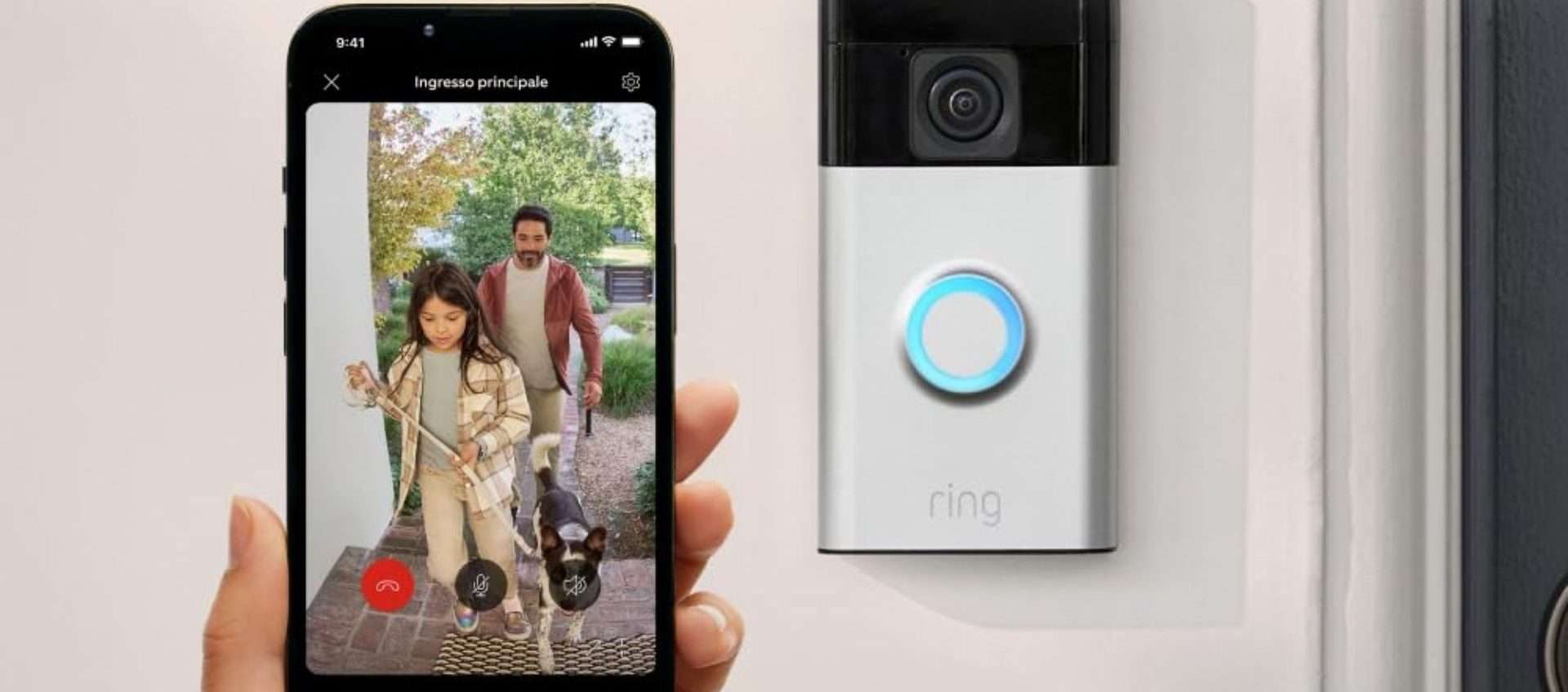 Videocitofono smart Ring ad appena 59€ (-40%): si installa in appena 5 minuti Videocitofono smart Ring ad appena 59€ (-40%): si installa in appena 5 minuti
