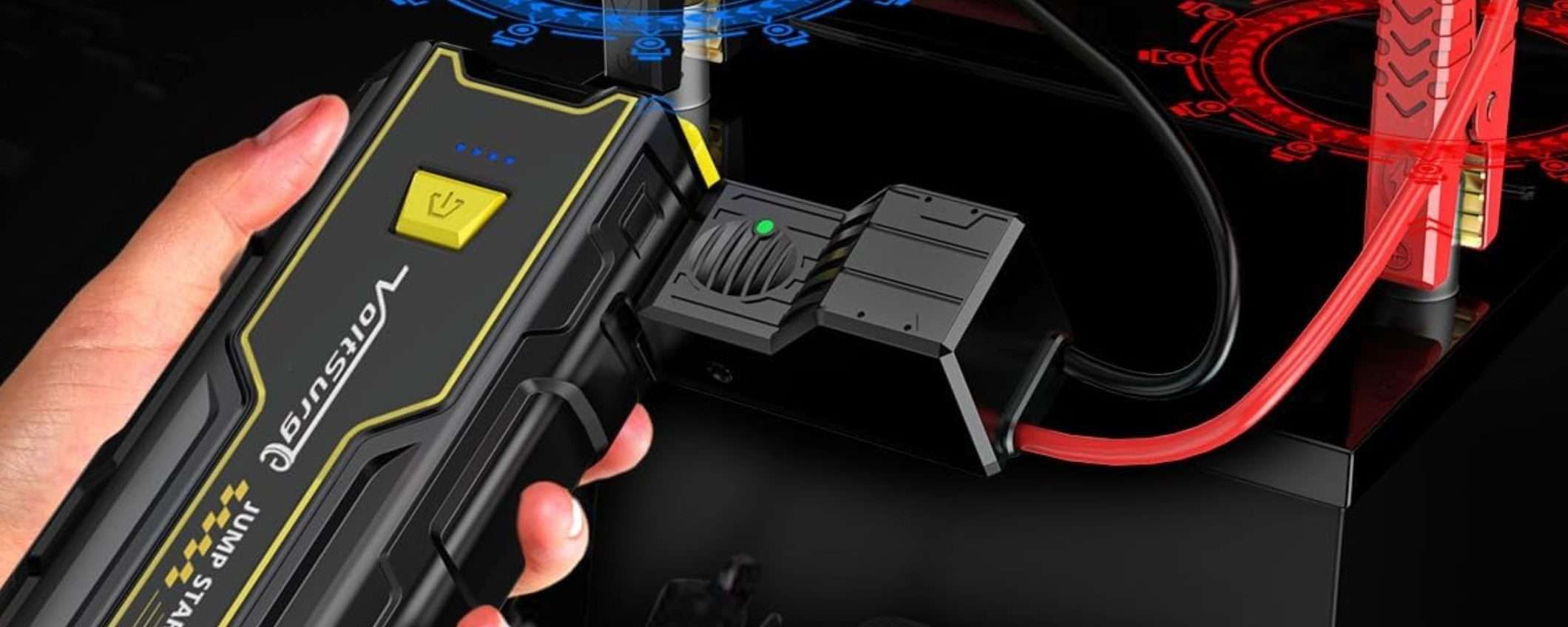 Batteria auto a terra? Questo avviatore in OFFERTA ti salverà (-38%) Batteria auto a terra? Questo avviatore in OFFERTA ti salverà (-38%)
