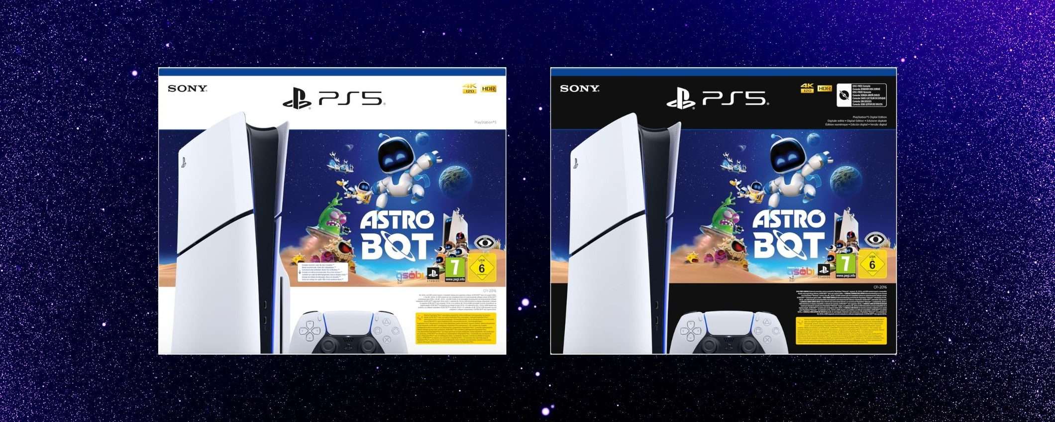 Il nuovo bundle PS5 con Astro Bot è su Amazon ad un prezzo SUPER Il nuovo bundle PS5 con Astro Bot è su Amazon ad un prezzo SUPER