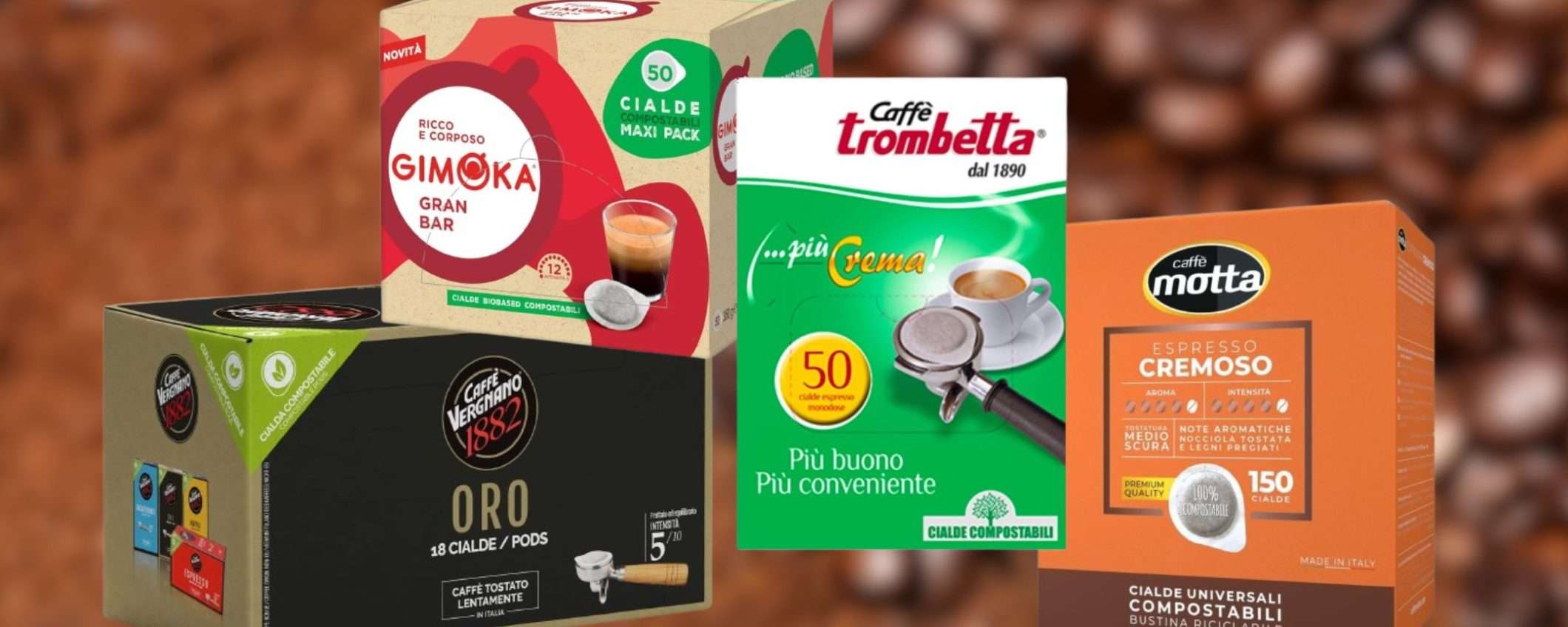 Caffè in cialde: FESTIVAL degli sconti su Amazon (da 0,12€ al pezzo) Caffè in cialde: FESTIVAL degli sconti su Amazon (da 0,12€ al pezzo)