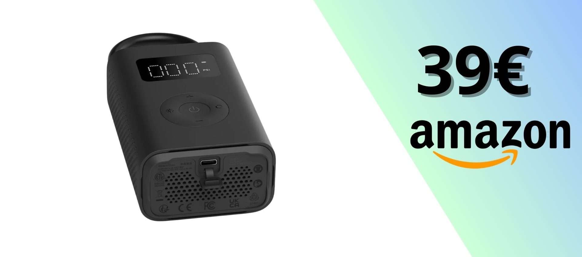 Compressore portatile Xiaomi: un must per ogni viaggio, ora in sconto del 20% Compressore portatile Xiaomi: un must per ogni viaggio, ora in sconto del 20%