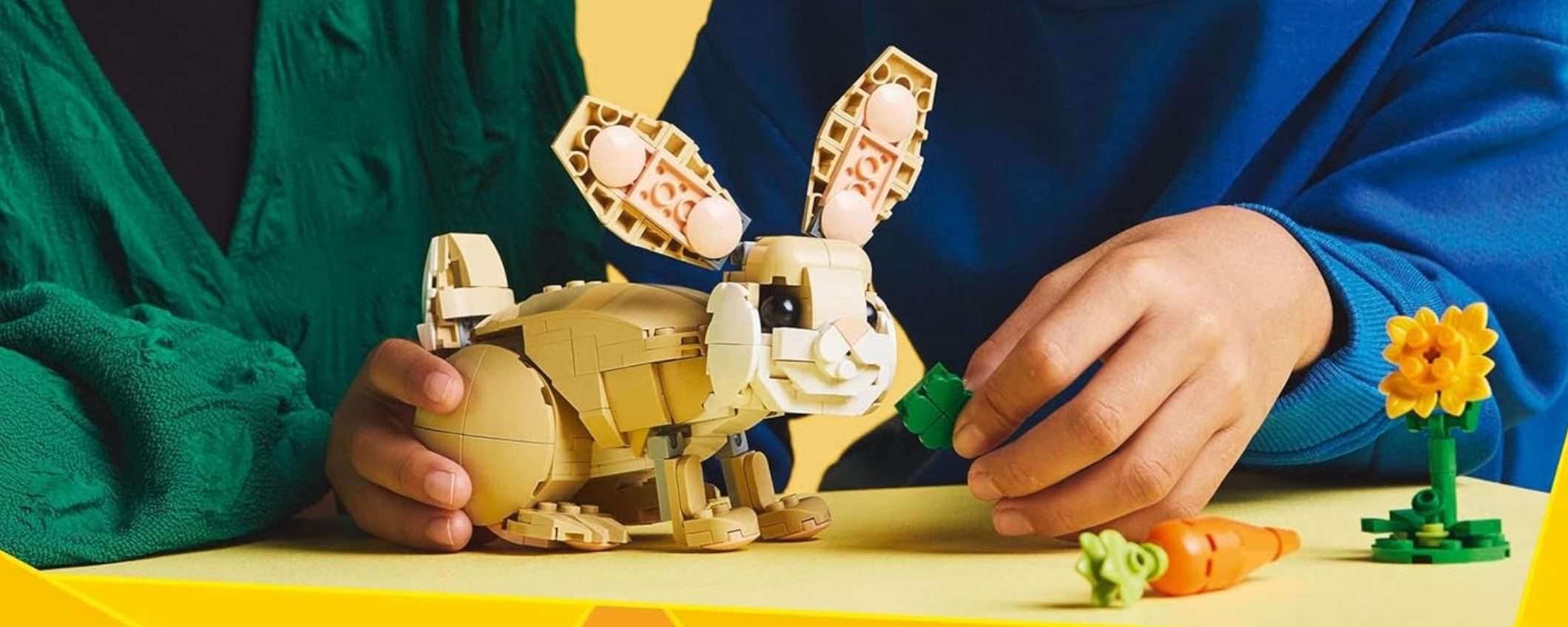 Il coniglio pasquale LEGO 3-in-1 è in offerta su Amazon: prezzo al TOP Il coniglio pasquale LEGO 3-in-1 è in offerta su Amazon: prezzo al TOP