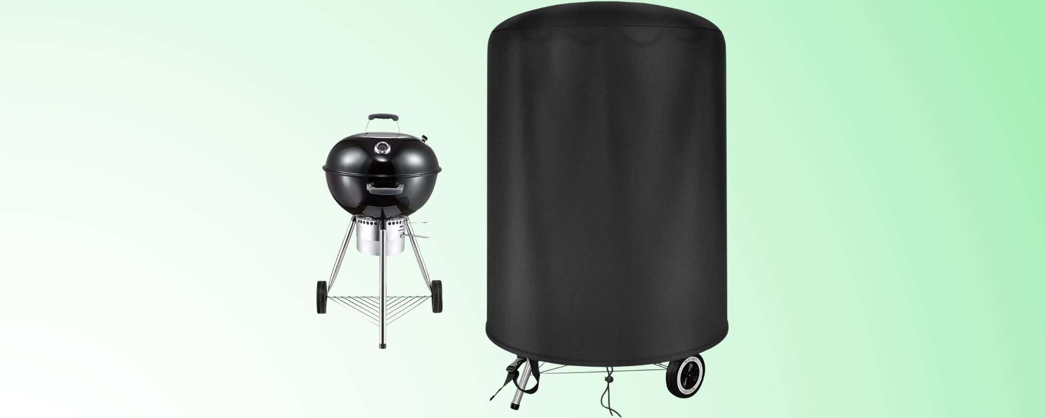 Proteggi il tuo barbecue da pioggia e vento con questa copertura in offerta su Amazon