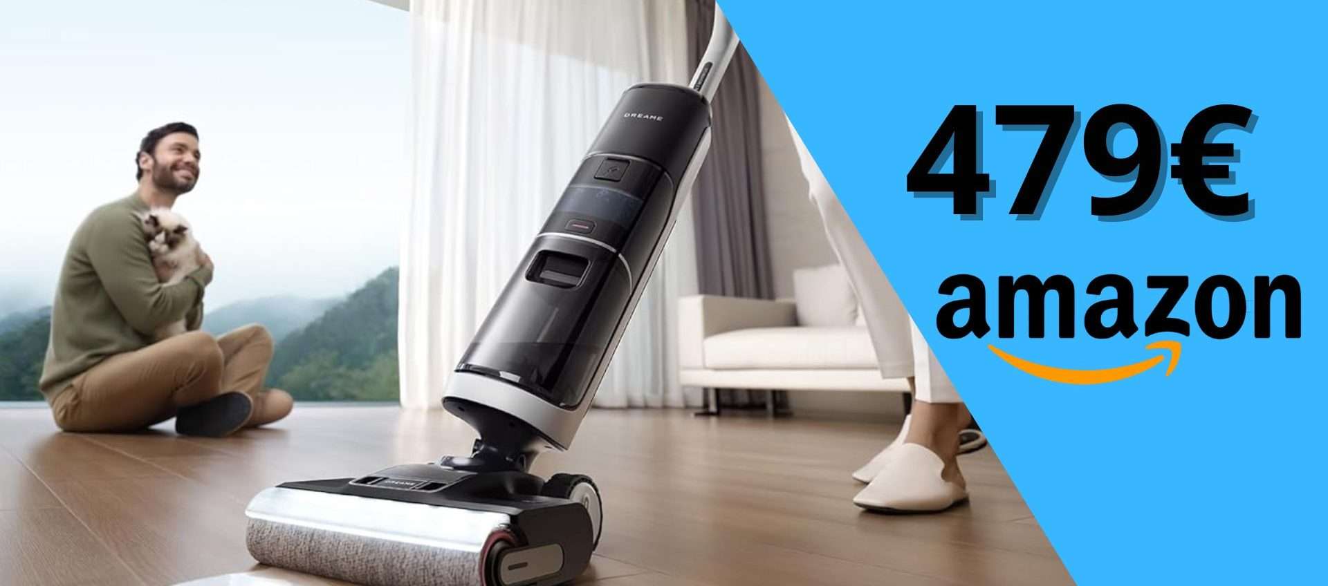 Dreame H14 Pro a soli 479€: maxi-sconto sul re indiscusso dei lavapavimenti Dreame H14 Pro a soli 479€: maxi-sconto sul re indiscusso dei lavapavimenti