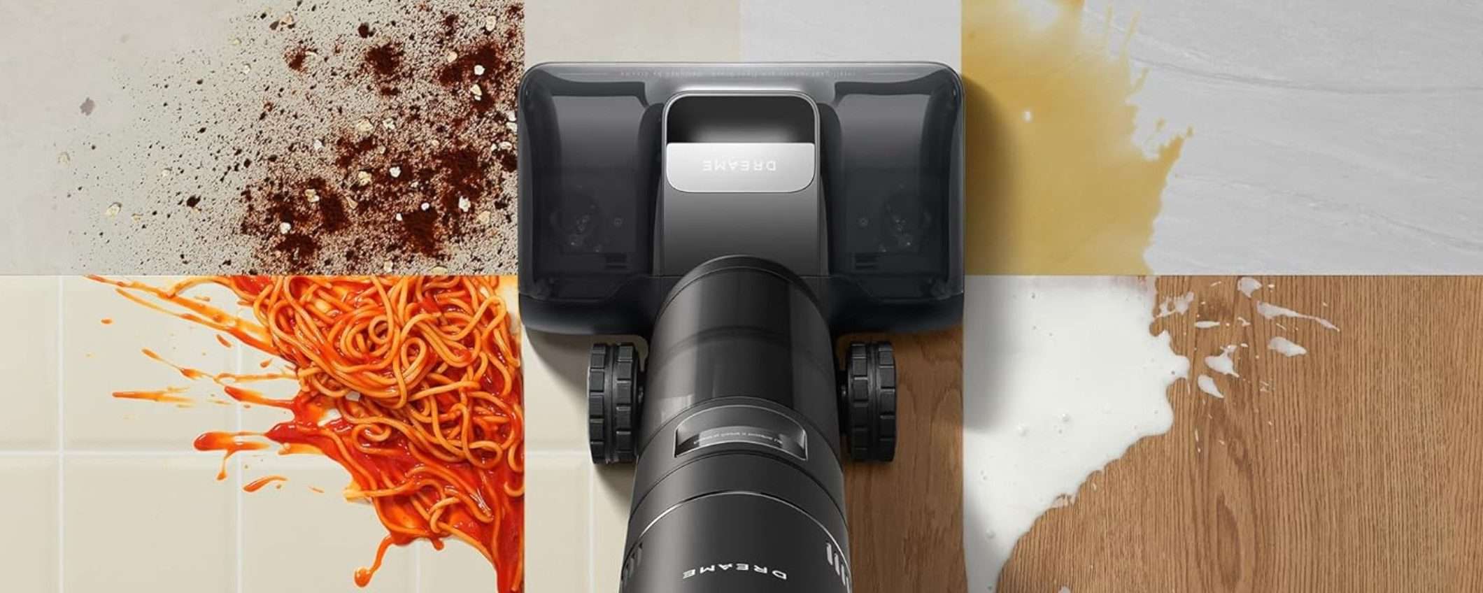 Dreame H15 Pro: aspirapolvere e lavapavimenti con braccio robotico in MAXI SCONTO