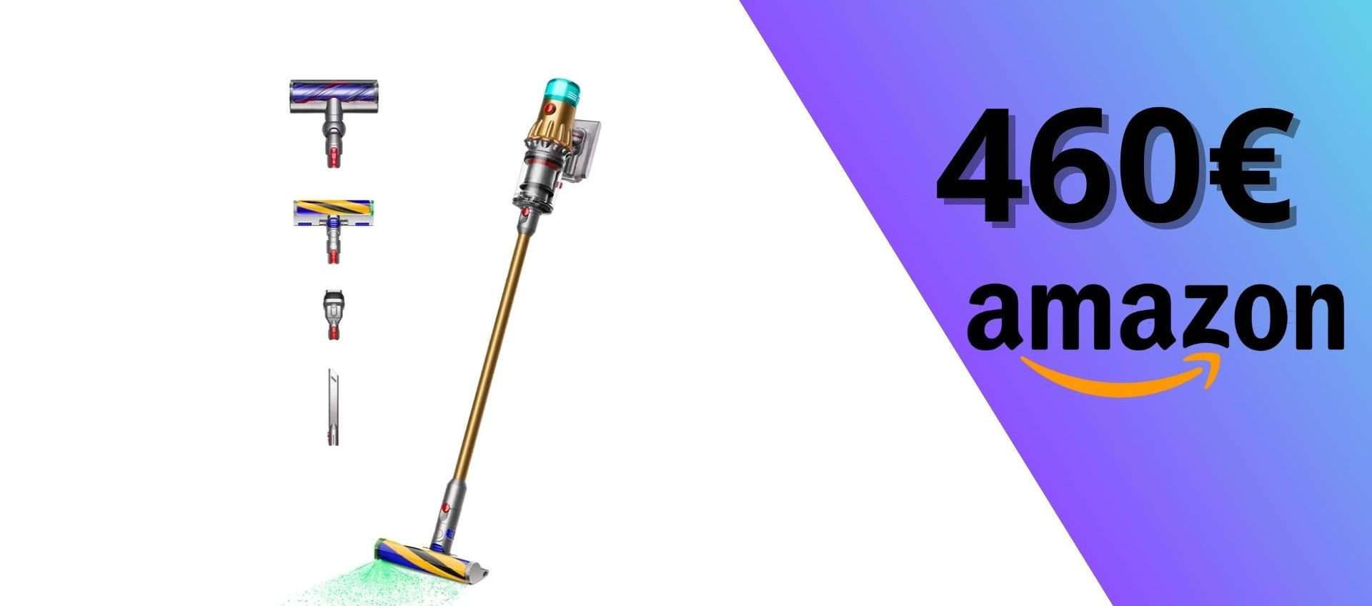 Dyson V12 Detect Slim, finalmente ad un PREZZO BOMBA: sconto imperdibile e pagamento in 3 rate Dyson V12 Detect Slim, finalmente ad un PREZZO BOMBA: sconto imperdibile e pagamento in 3 rate
