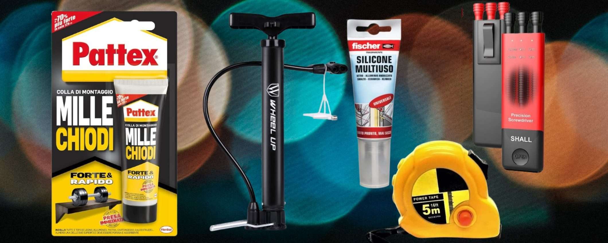 Tutto per il fai da te a meno di 10€ su Amazon: accessori utilissimi ed economici