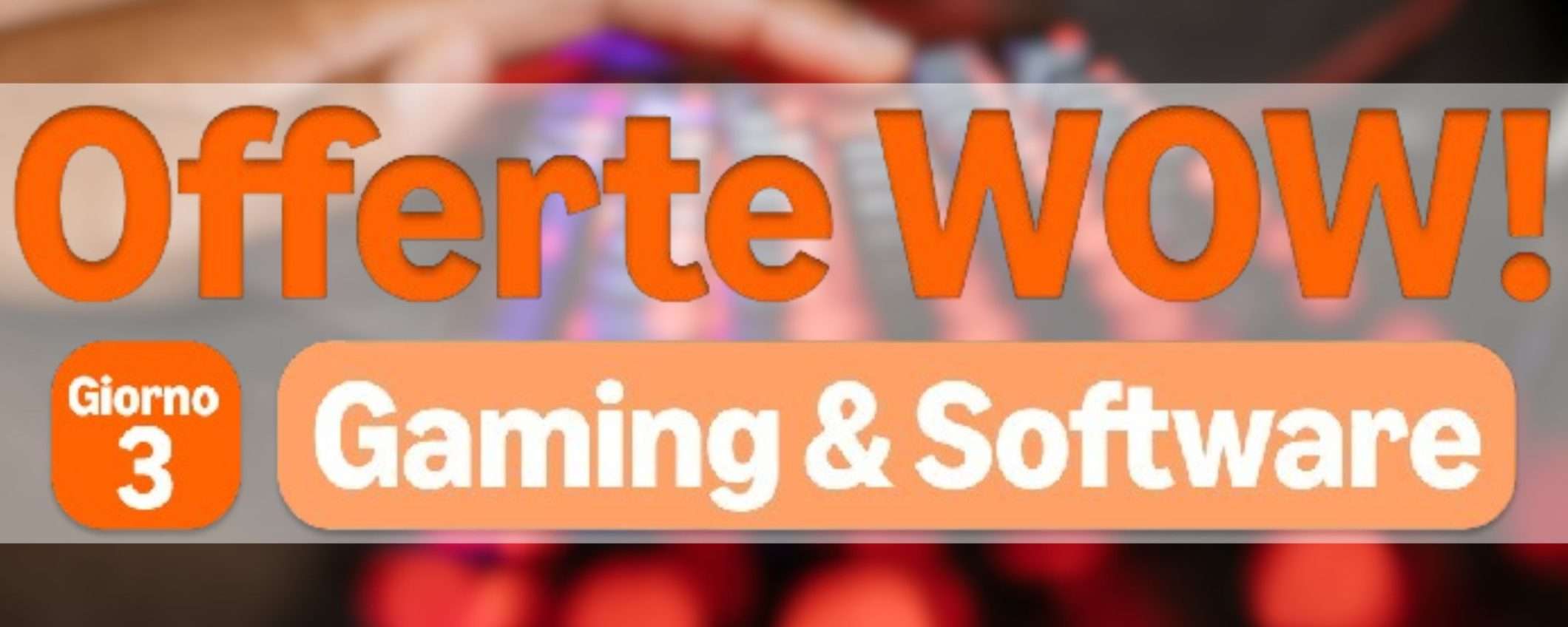 Festa Offerte di Primavera su Amazon: gli affari WOW del giorno 3 (da 9,49€) Festa Offerte di Primavera su Amazon: gli affari WOW del giorno 3 (da 9,49€)