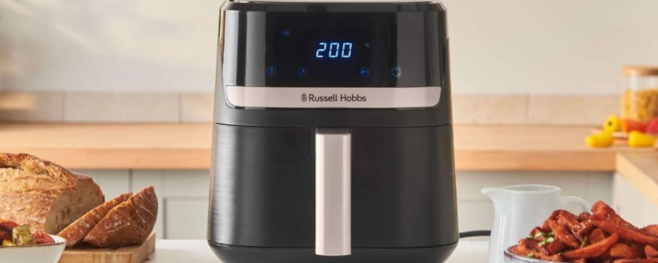 Solo 59,99 euro per questa friggitrice ad aria Russell Hobbs in offerta Amazon (-33%) Solo 59,99 euro per questa friggitrice ad aria Russell Hobbs in offerta Amazon (-33%)