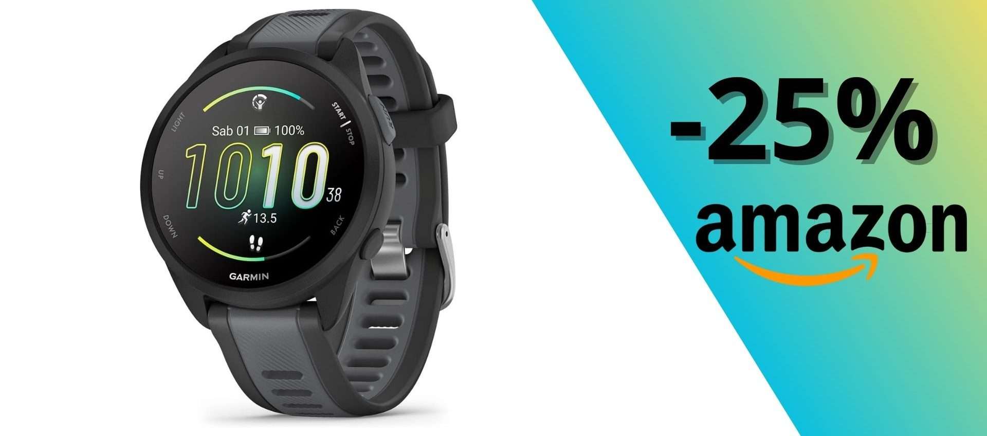 Garmin Forerunner 165 in offerta: smartwatch da corsa con uno SCONTO da record Garmin Forerunner 165 in offerta: smartwatch da corsa con uno SCONTO da record