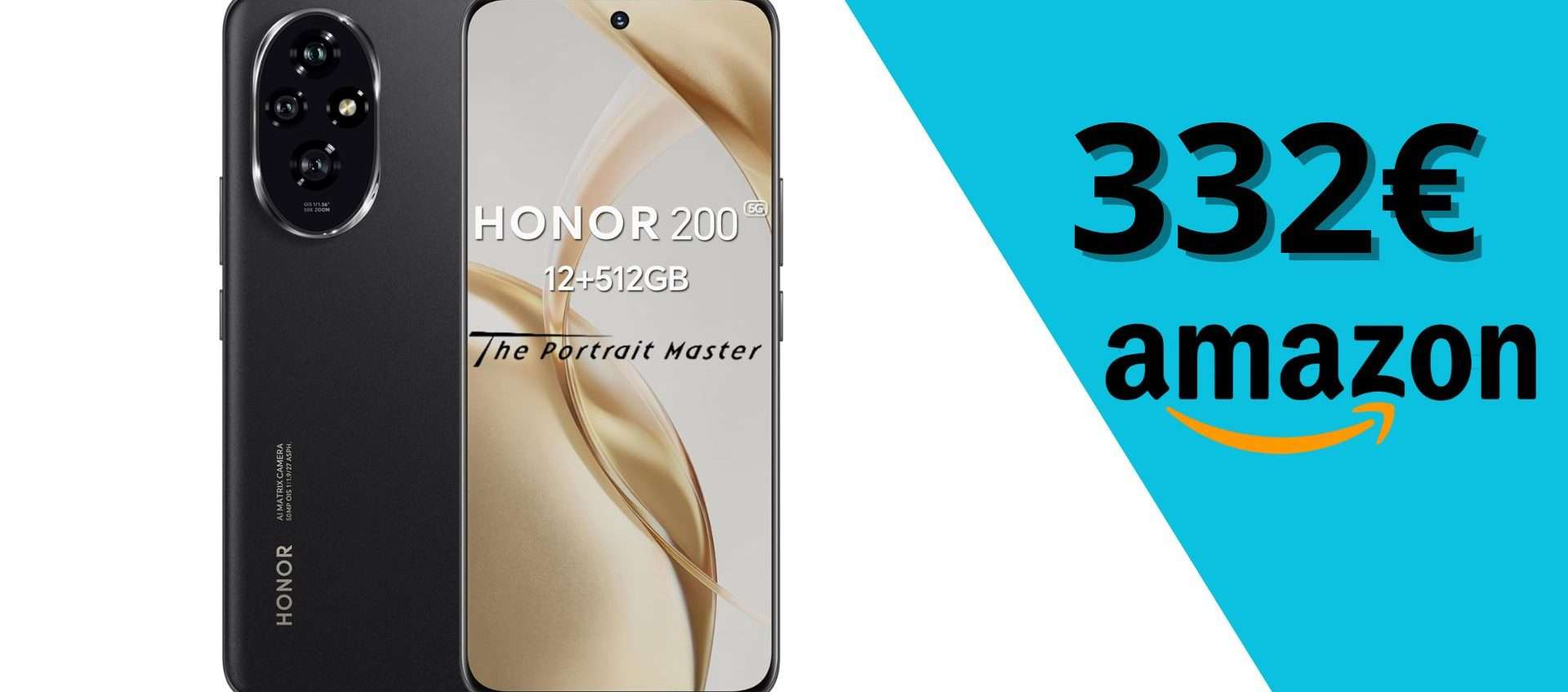Honor 200 in offerta su Amazon: 12GB di RAM e 512GB di storage a 332,40€ Honor 200 in offerta su Amazon: 12GB di RAM e 512GB di storage a 332,40€