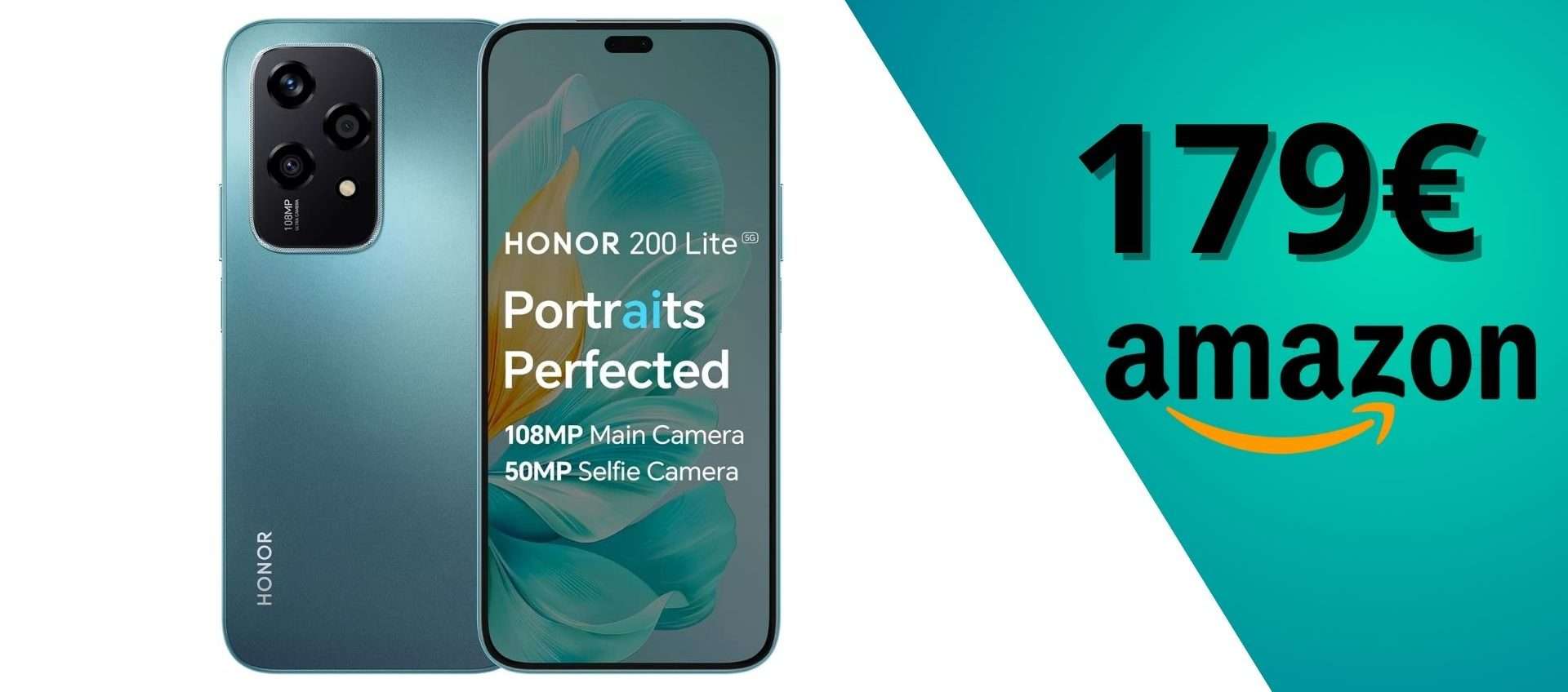 HONOR 200 Lite 5G, prezzo in picchiata: oggi è tuo a meno di 180 € (-64%) HONOR 200 Lite 5G, prezzo in picchiata: oggi è tuo a meno di 180 € (-64%)