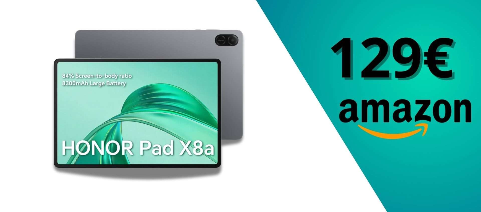 HONOR Pad X8a, perfetto per intrattenimento e produttività: ora con DOPPIO SCONTO su Amazon HONOR Pad X8a, perfetto per intrattenimento e produttività: ora con DOPPIO SCONTO su Amazon