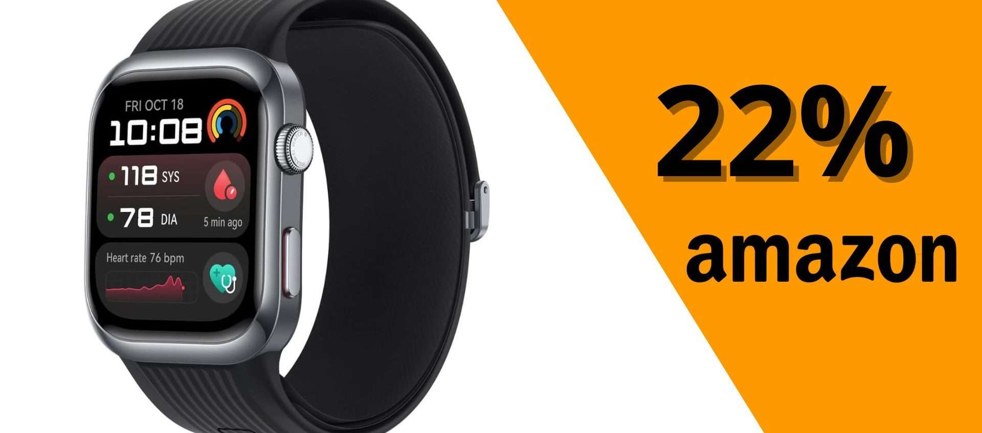 Huawei Watch D2 in offerta: altro che Apple Watch, lui monitora anche la pressione sanguigna Huawei Watch D2 in offerta: altro che Apple Watch, lui monitora anche la pressione sanguigna