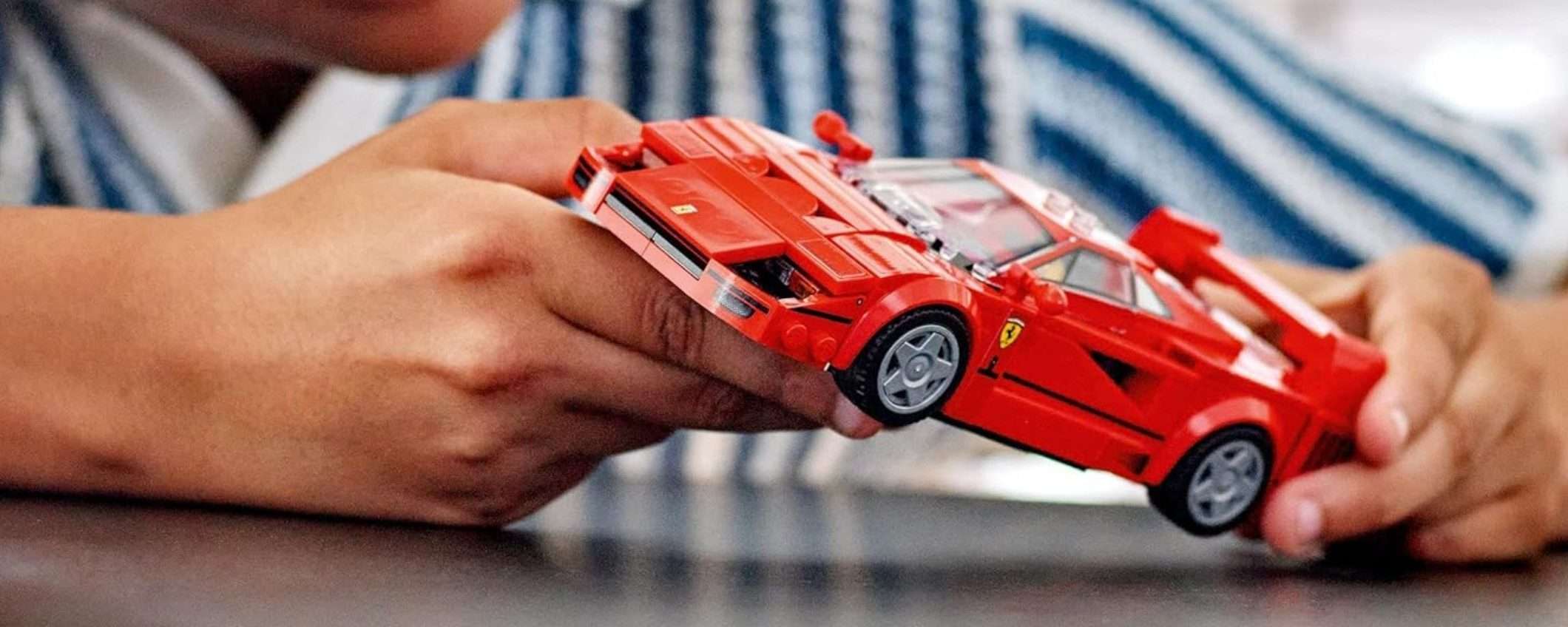 Il modellino della Ferrari F40 LEGO è in SCONTO su Amazon (-20%) Il modellino della Ferrari F40 LEGO è in SCONTO su Amazon (-20%)