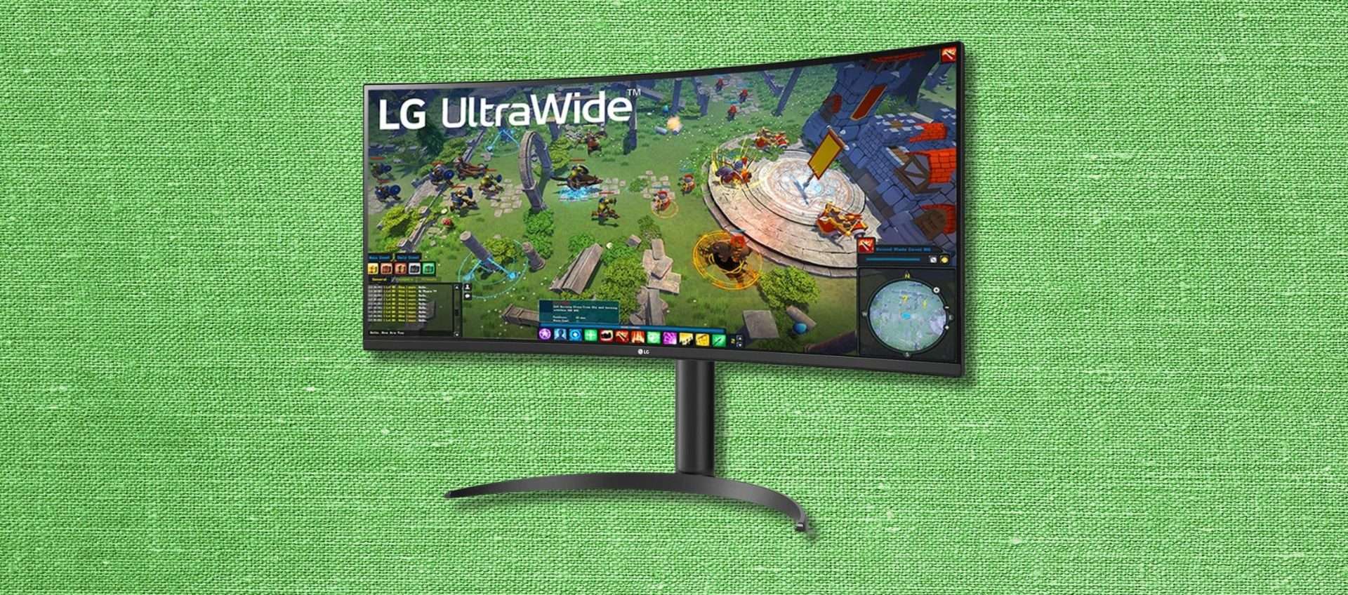 Monitor curvo LG da 34