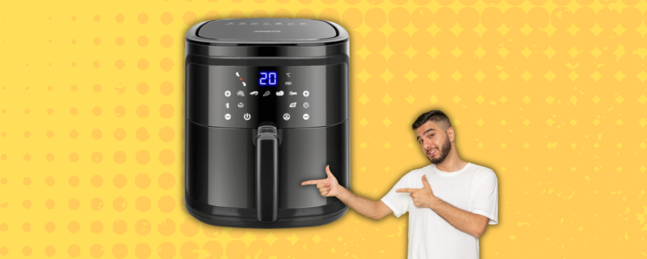 La friggitrice ad aria Aigostar in sconto La friggitrice ad aria Aigostar in sconto