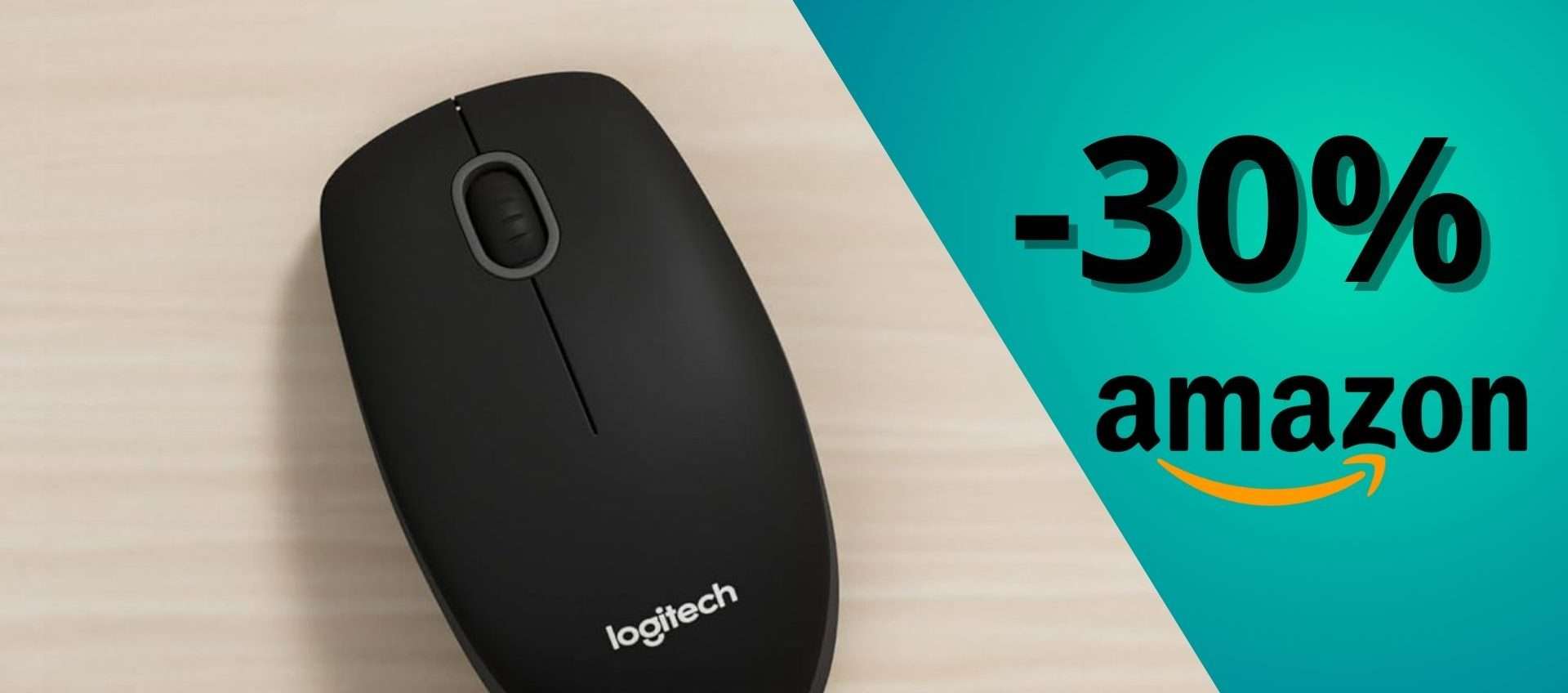 Logitech M100: un mouse semplicemente perfetto a soli 9,49€