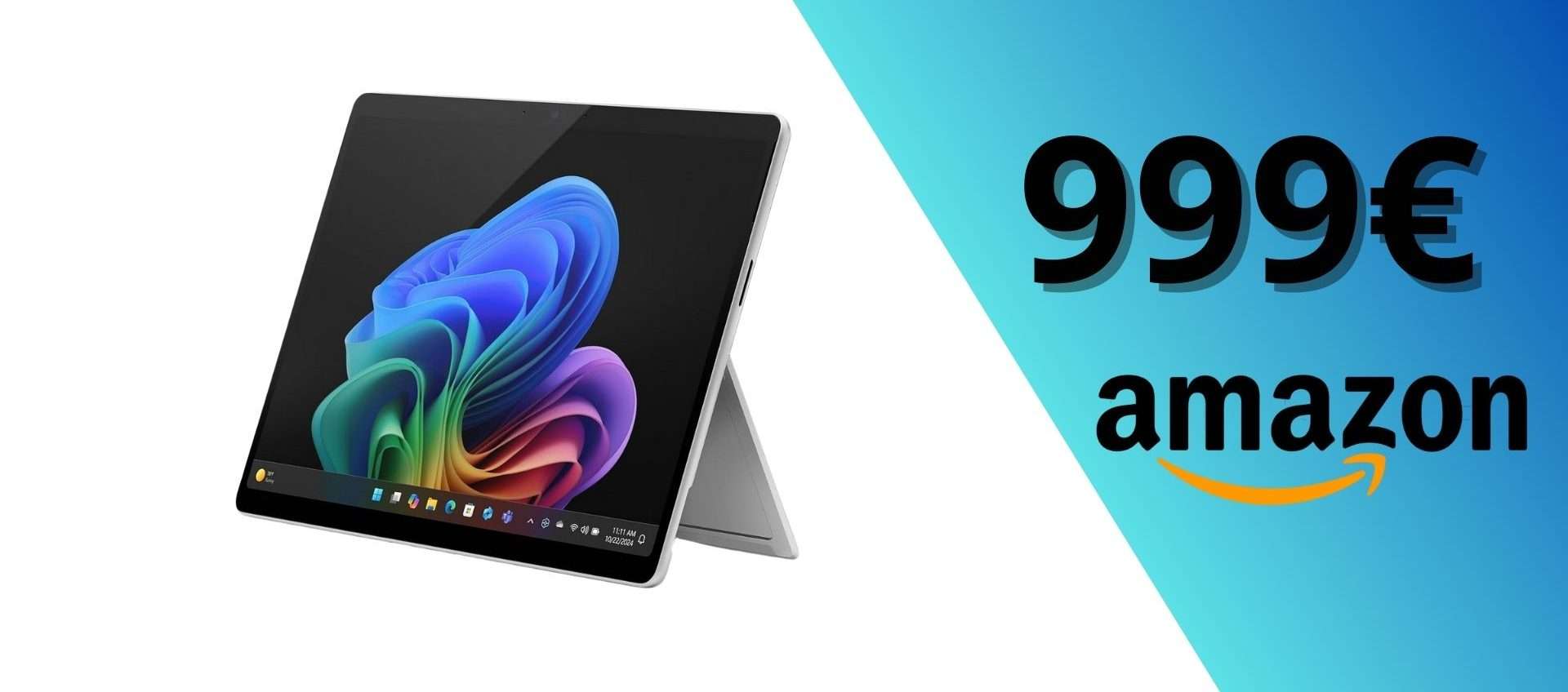 Microsoft Surface Pro a 999€: Copilot+ PC con Snapdragon X Plus e display TOUCH da 13 Microsoft Surface Pro a 999€: Copilot+ PC con Snapdragon X Plus e display TOUCH da 13