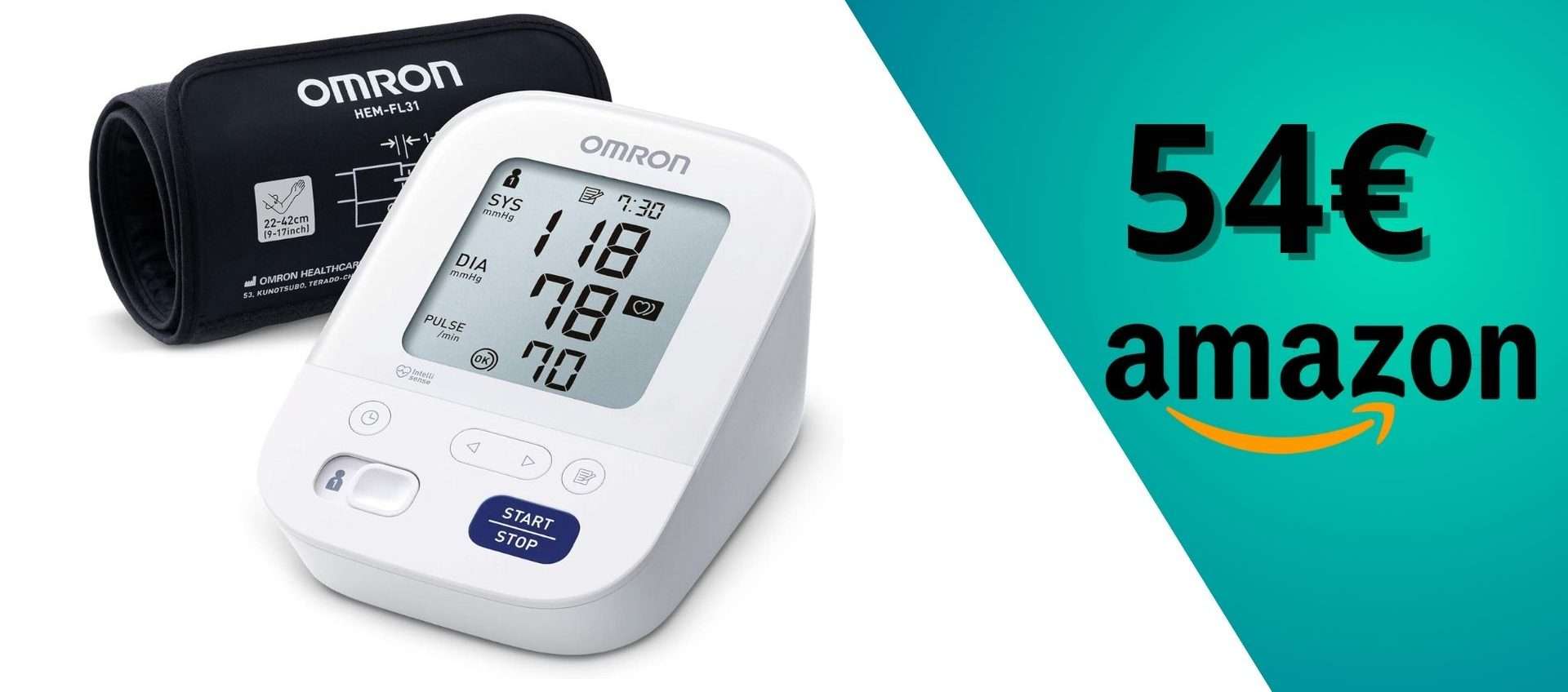Pressione sotto controllo con l'Omron X3 Comfort: oggi in offerta a meno di 55€ Pressione sotto controllo con l'Omron X3 Comfort: oggi in offerta a meno di 55€