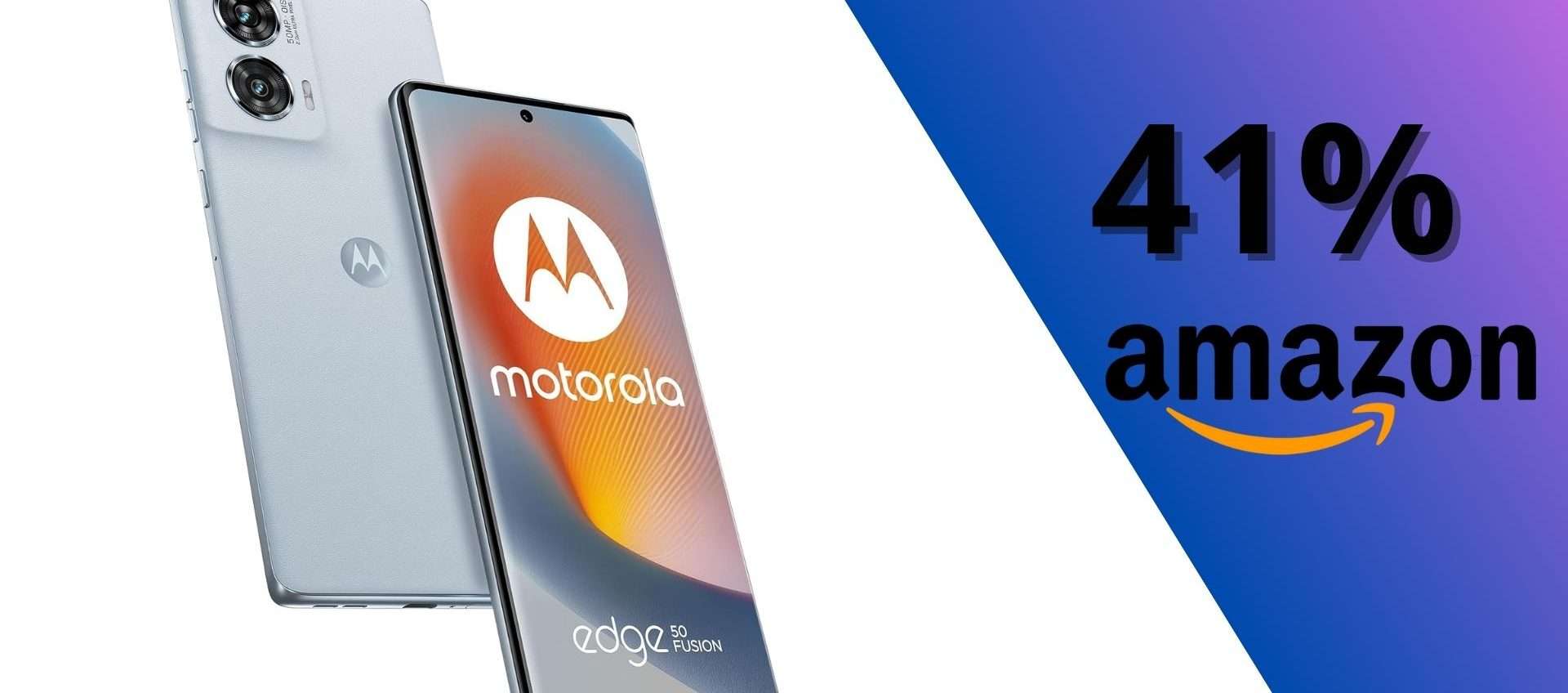 Prezzo in caduta libera: Motorola Edge 50 Fusion a soli 266€ su Amazon (-41%) Prezzo in caduta libera: Motorola Edge 50 Fusion a soli 266€ su Amazon (-41%)