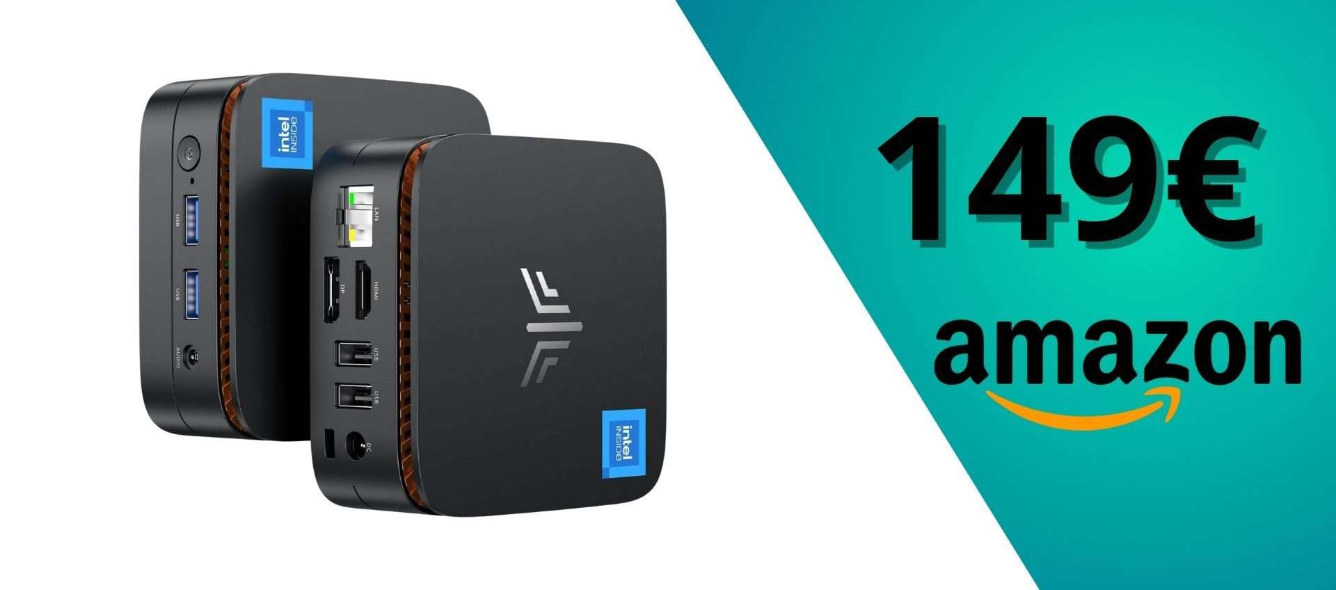 NiPoGi E1 Mini PC: potenza compatta per l’ufficio a soli €149 su Amazon NiPoGi E1 Mini PC: potenza compatta per l’ufficio a soli €149 su Amazon