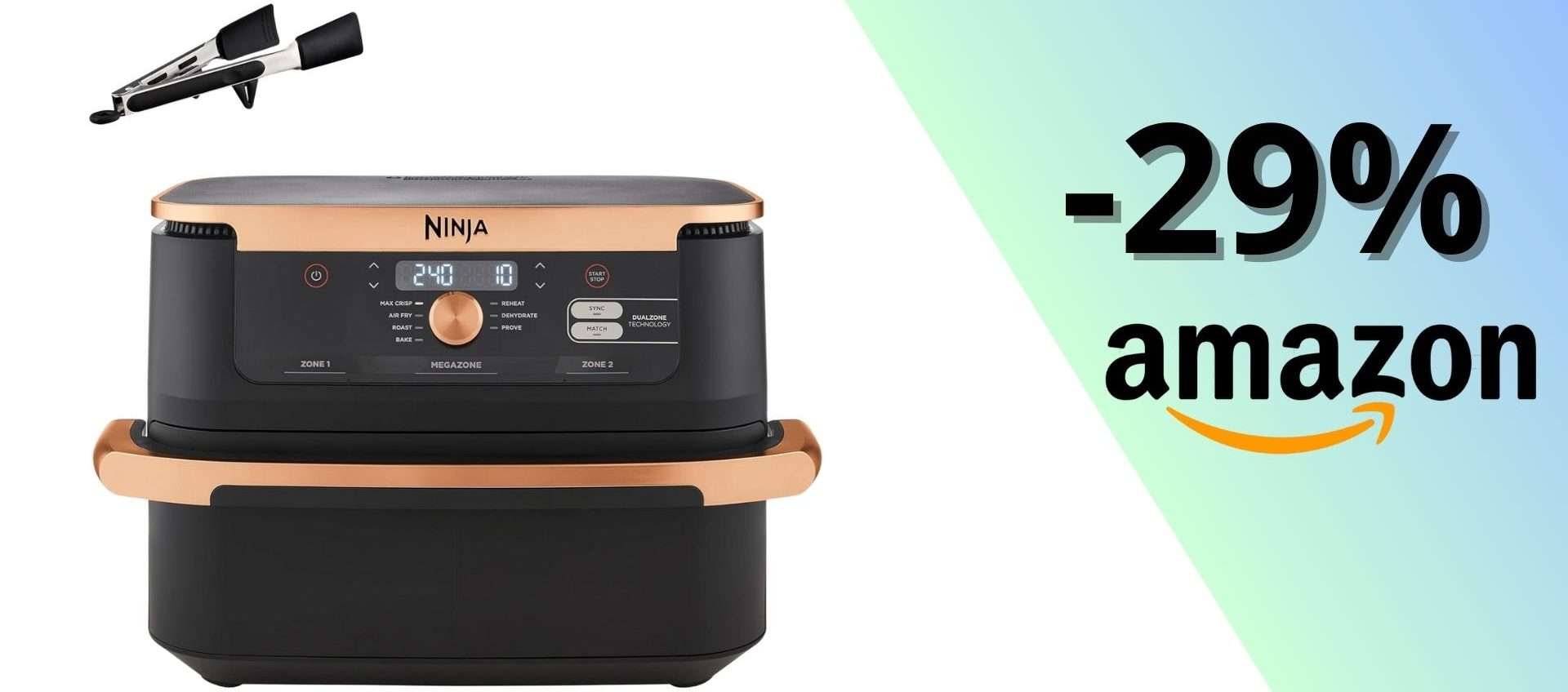 Ninja Foodi FlexDrawer, tua a meno di 200€: friggitrice ad aria perfetta per ogni esigenza Ninja Foodi FlexDrawer, tua a meno di 200€: friggitrice ad aria perfetta per ogni esigenza