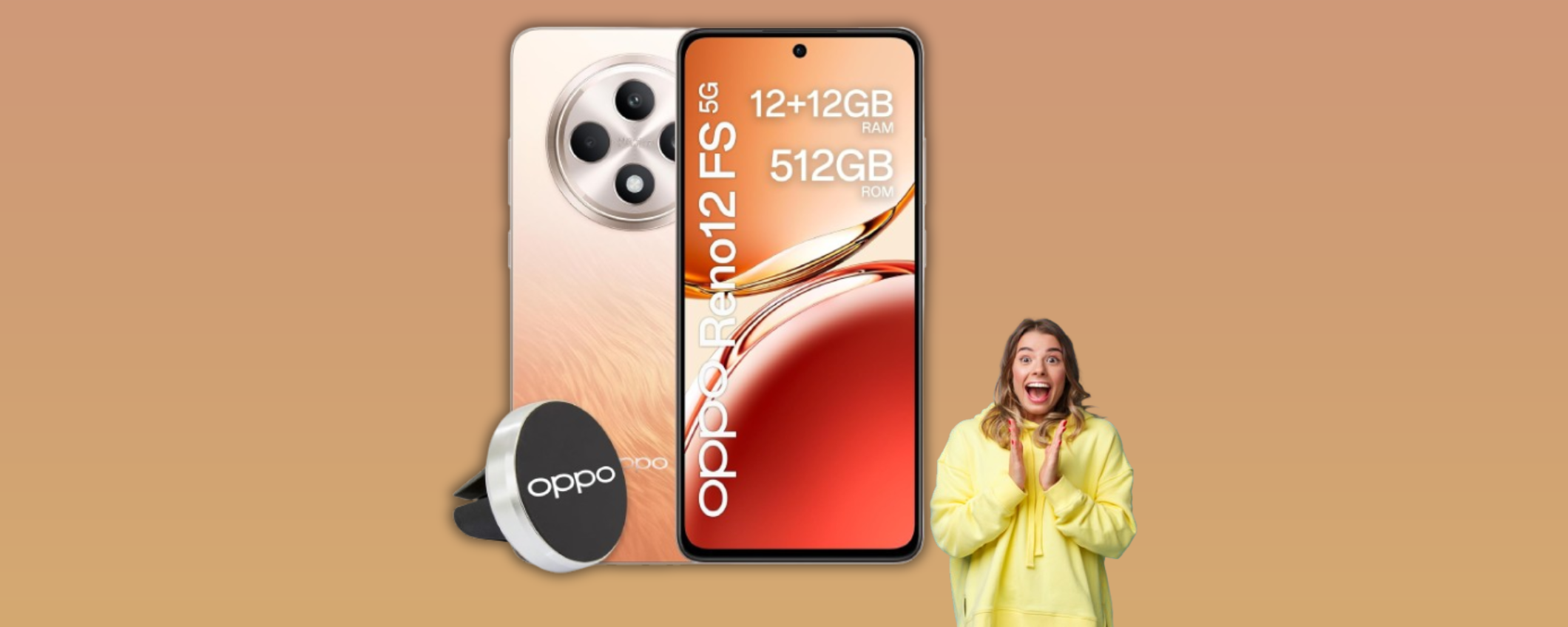 Smartphone top a un prezzo in calo: OPPO Reno12 FS in sconto Smartphone top a un prezzo in calo: OPPO Reno12 FS in sconto