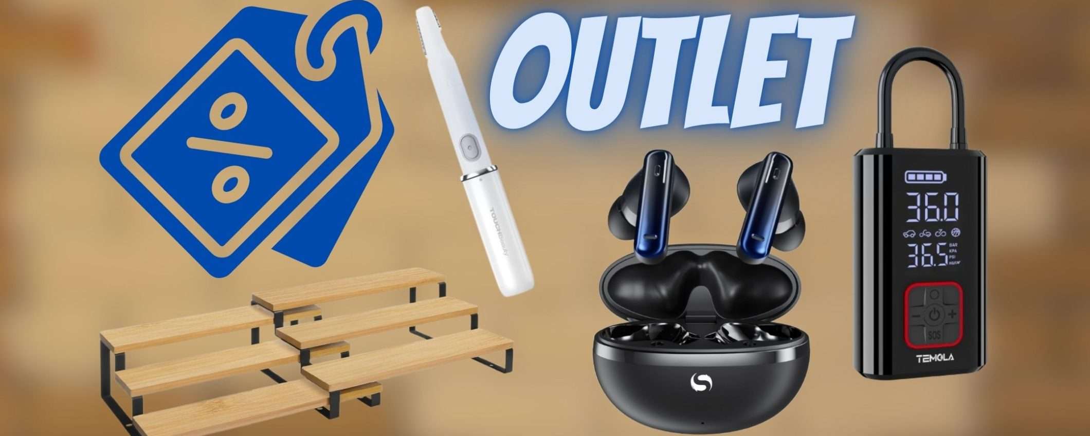 Amazon rimpingua l'OUTLET: c'è una marea di nuove promozioni da 10€ a 35€