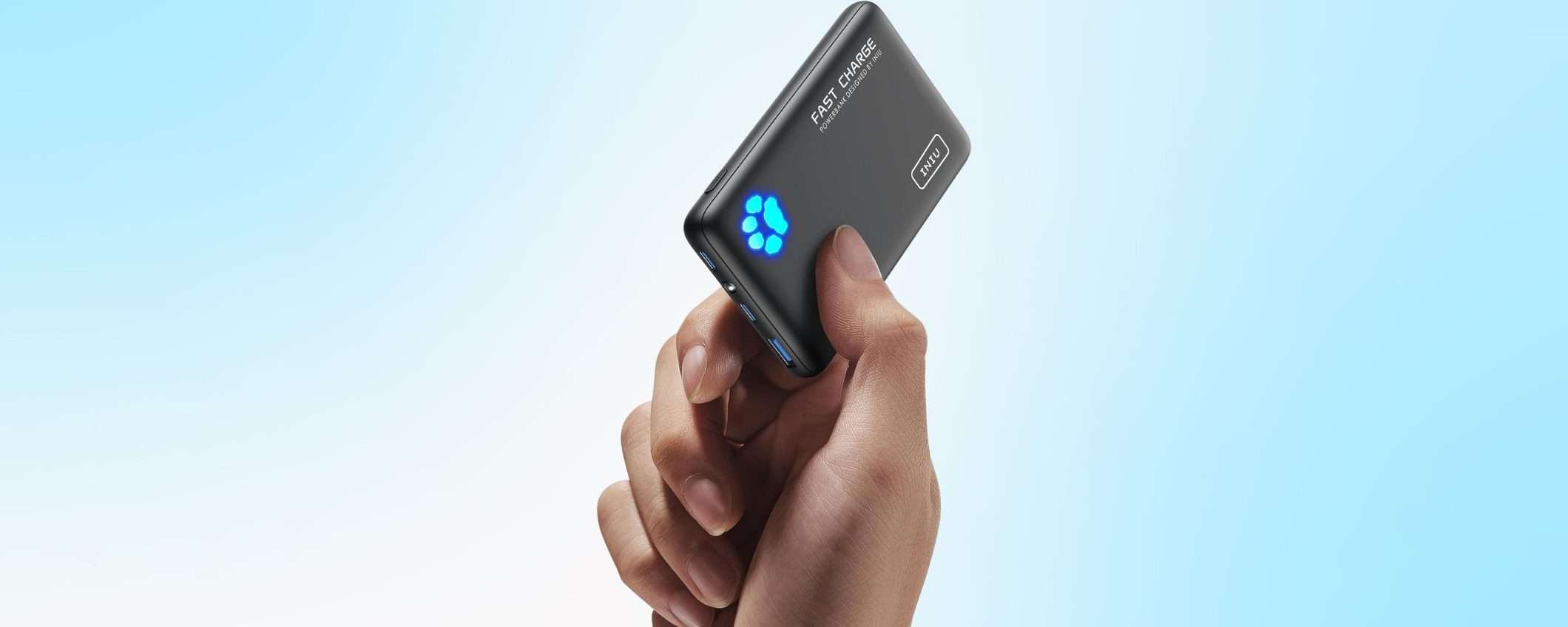 Solo 9,99 euro per questo power bank da 10000mAh in TRIPLO SCONTO Amazon Solo 9,99 euro per questo power bank da 10000mAh in TRIPLO SCONTO Amazon
