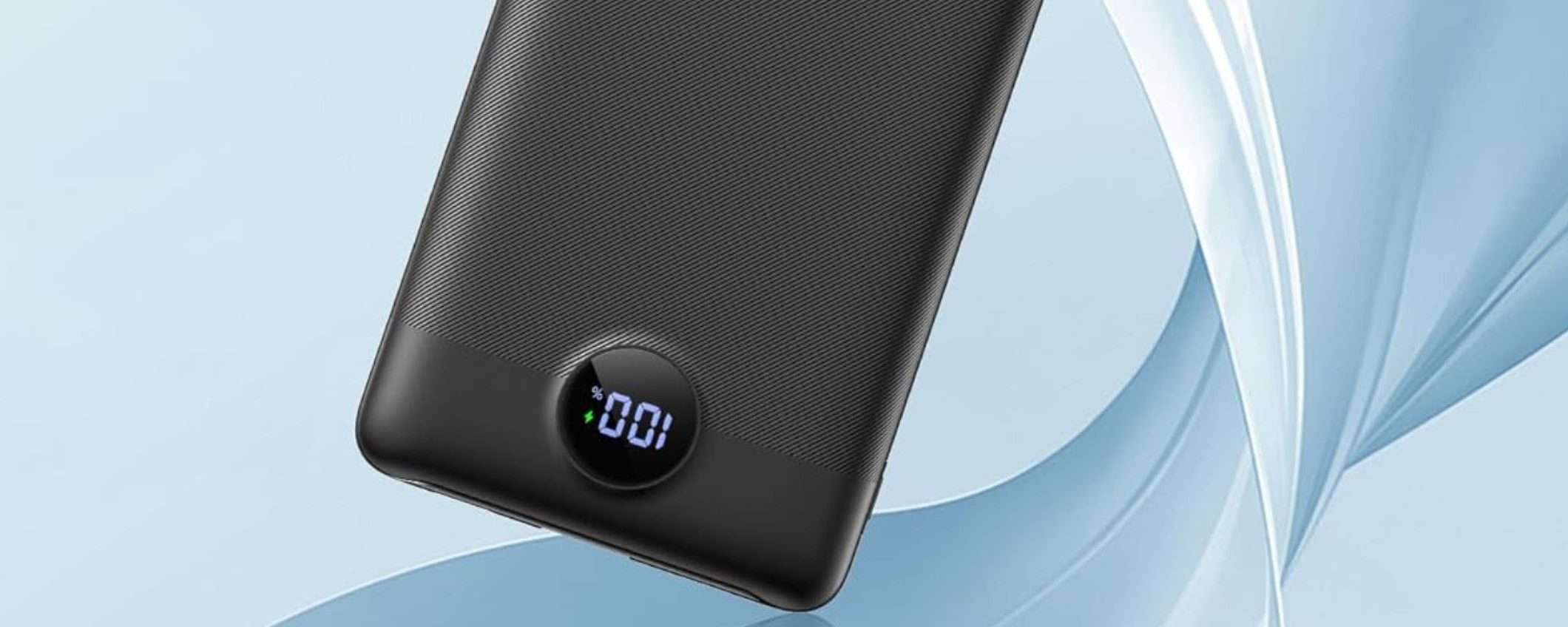 Mini power bank 10000mAh con ricarica rapida: offerta LAMPO su Amazon Mini power bank 10000mAh con ricarica rapida: offerta LAMPO su Amazon