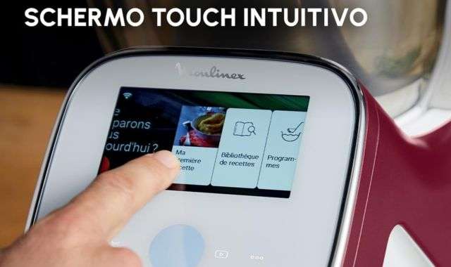 Robot da cucina multifunzione display