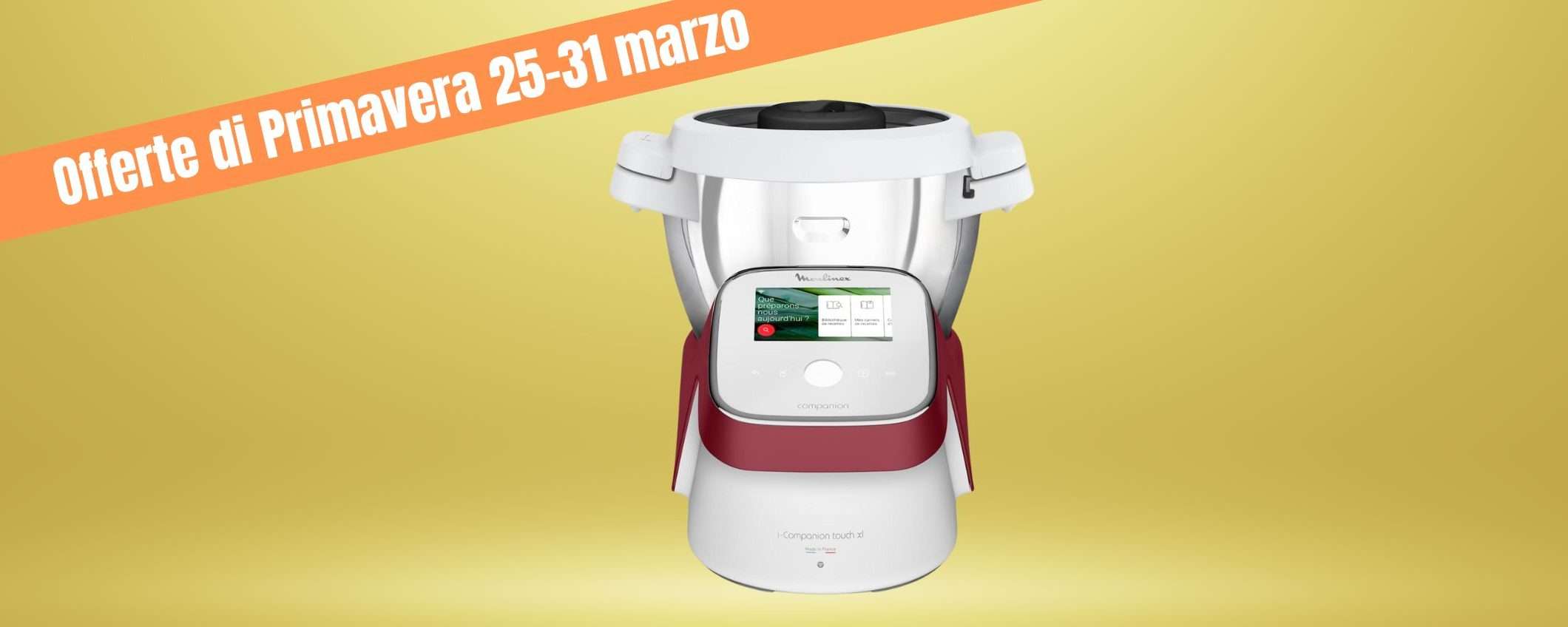 Robot da cucina multifunzione con 14 programmi in SUPER SCONTO: -30% su Amazon Robot da cucina multifunzione con 14 programmi in SUPER SCONTO: -30% su Amazon