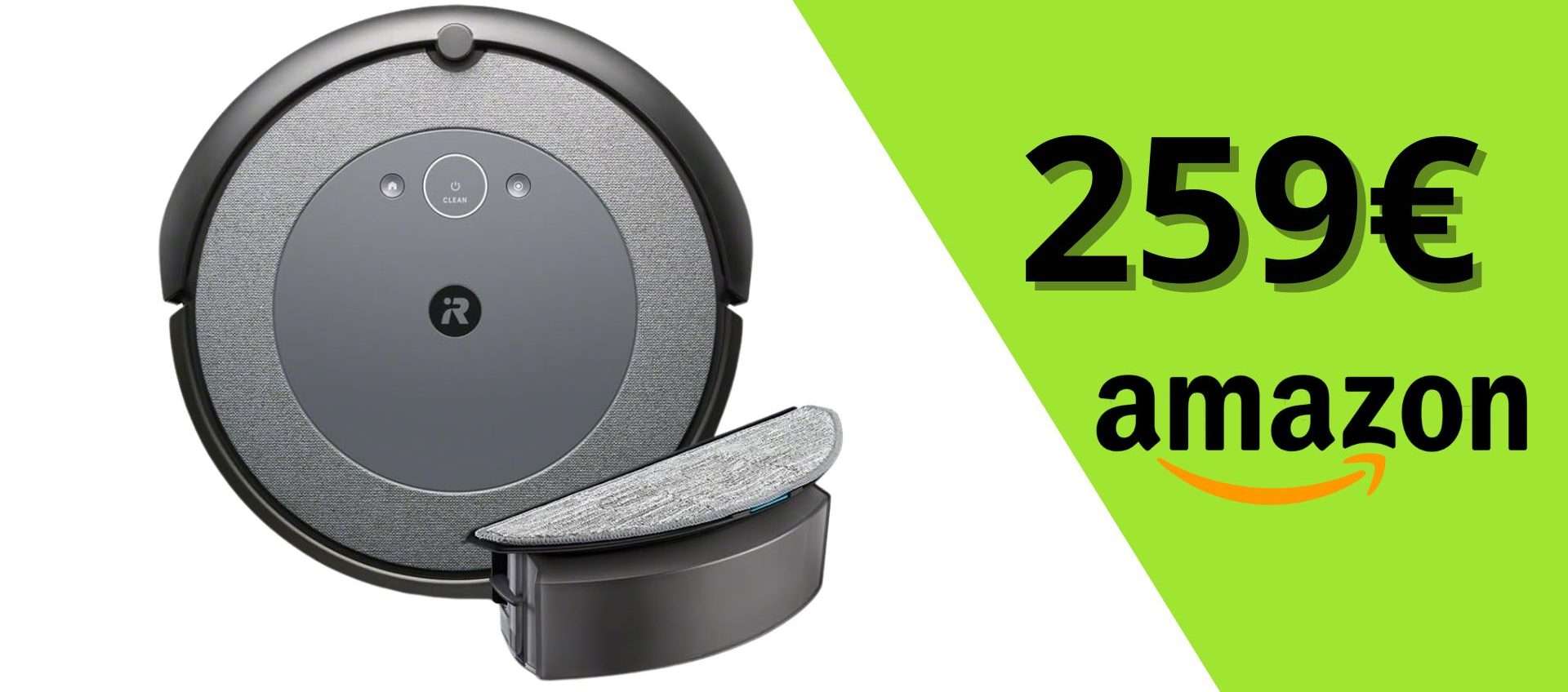 iRobot Roomba Combo i5, promo strepitosa: tuo con il 42% di sconto (Amazon) iRobot Roomba Combo i5, promo strepitosa: tuo con il 42% di sconto (Amazon)