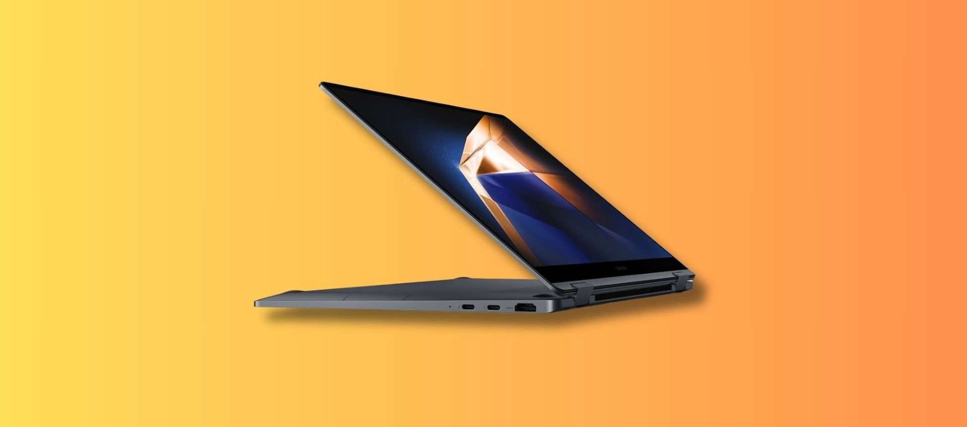 Samsung Galaxy Book4 360 in offerta: il laptop 2-in-1 con Intel Core i7 a 949,00€ (-27%) Samsung Galaxy Book4 360 in offerta: il laptop 2-in-1 con Intel Core i7 a 949,00€ (-27%)