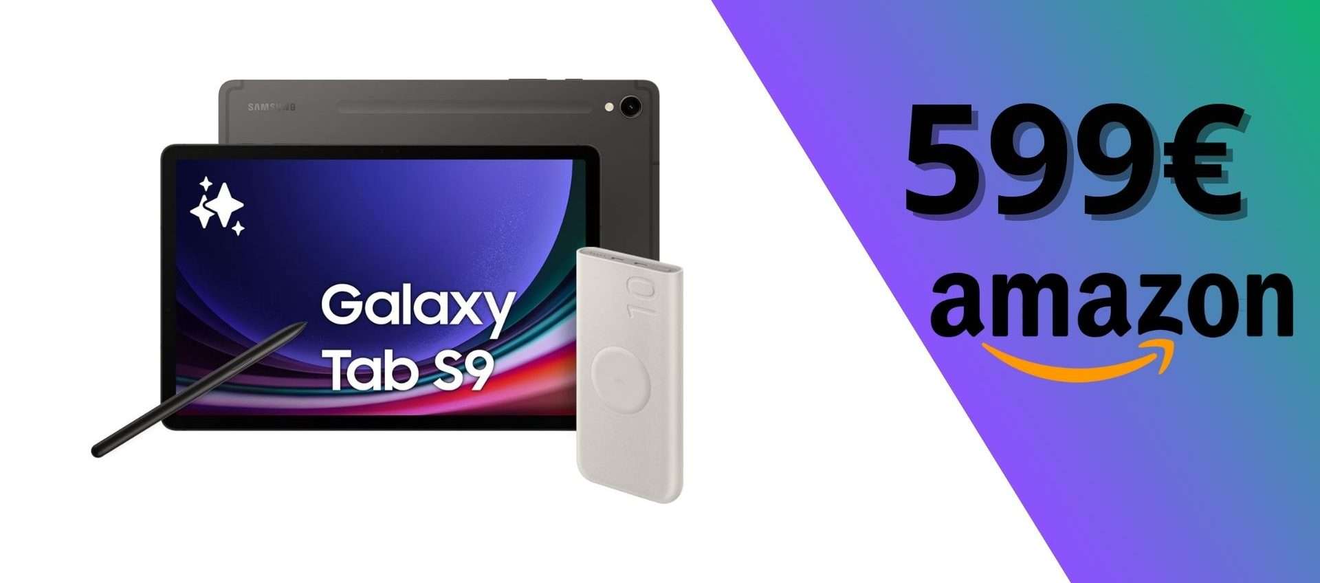 Samsung Galaxy Tab S9, offerta imbattibile: il prezzo crolla sotto i 600€ (Amazon) Samsung Galaxy Tab S9, offerta imbattibile: il prezzo crolla sotto i 600€ (Amazon)