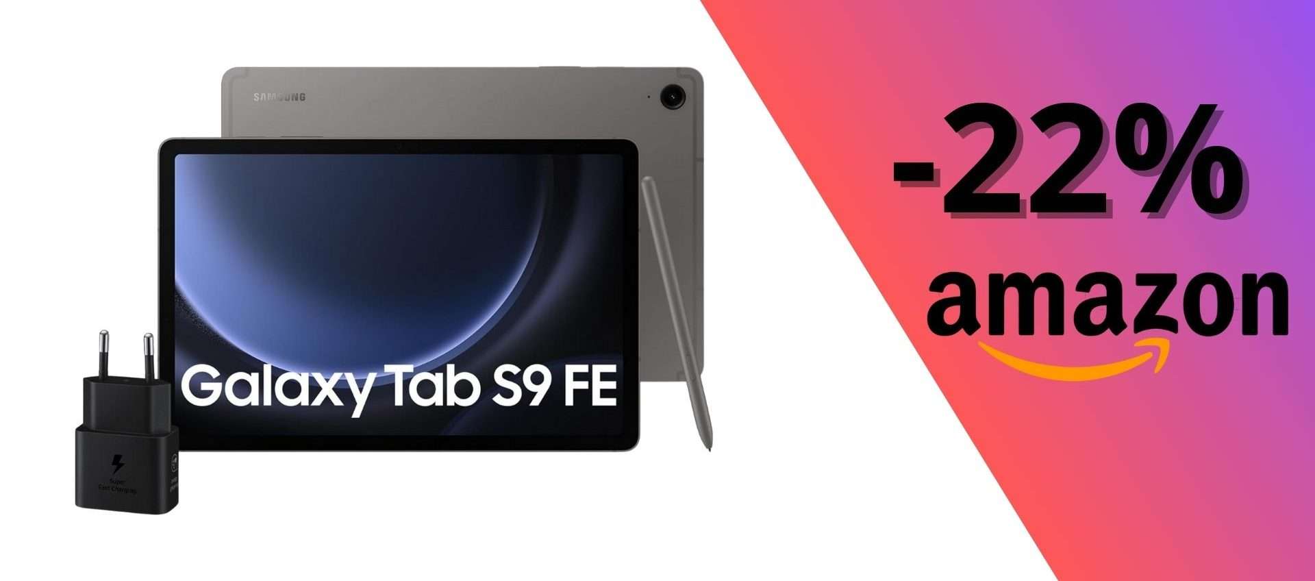 Samsung Galaxy Tab S9 FE: esperienza premium ad un prezzo competitivo (-22%) Samsung Galaxy Tab S9 FE: esperienza premium ad un prezzo competitivo (-22%)