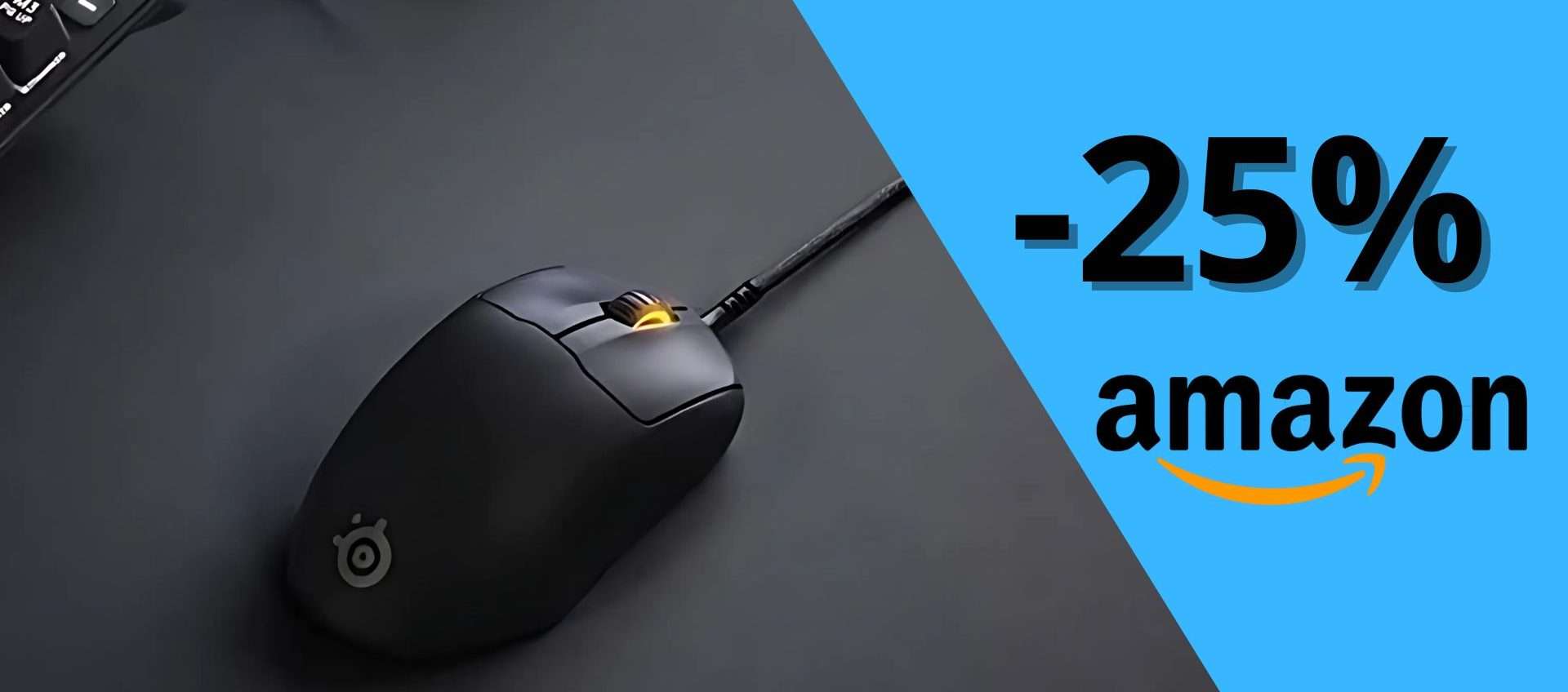 SteelSeries Prime Mini in offerta: il MOUSE DA GAMING da prendere SUBITO (-25%) SteelSeries Prime Mini in offerta: il MOUSE DA GAMING da prendere SUBITO (-25%)