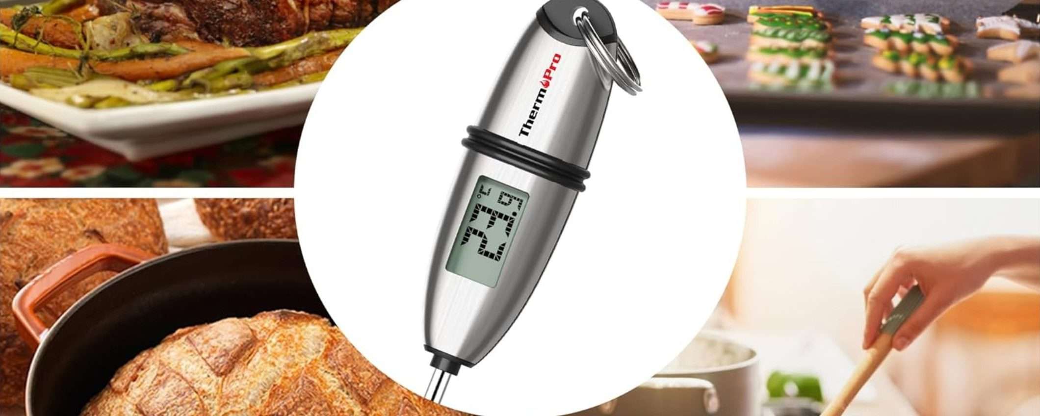Termometro digitale da cucina: solo 11 euro in offerta su Amazon