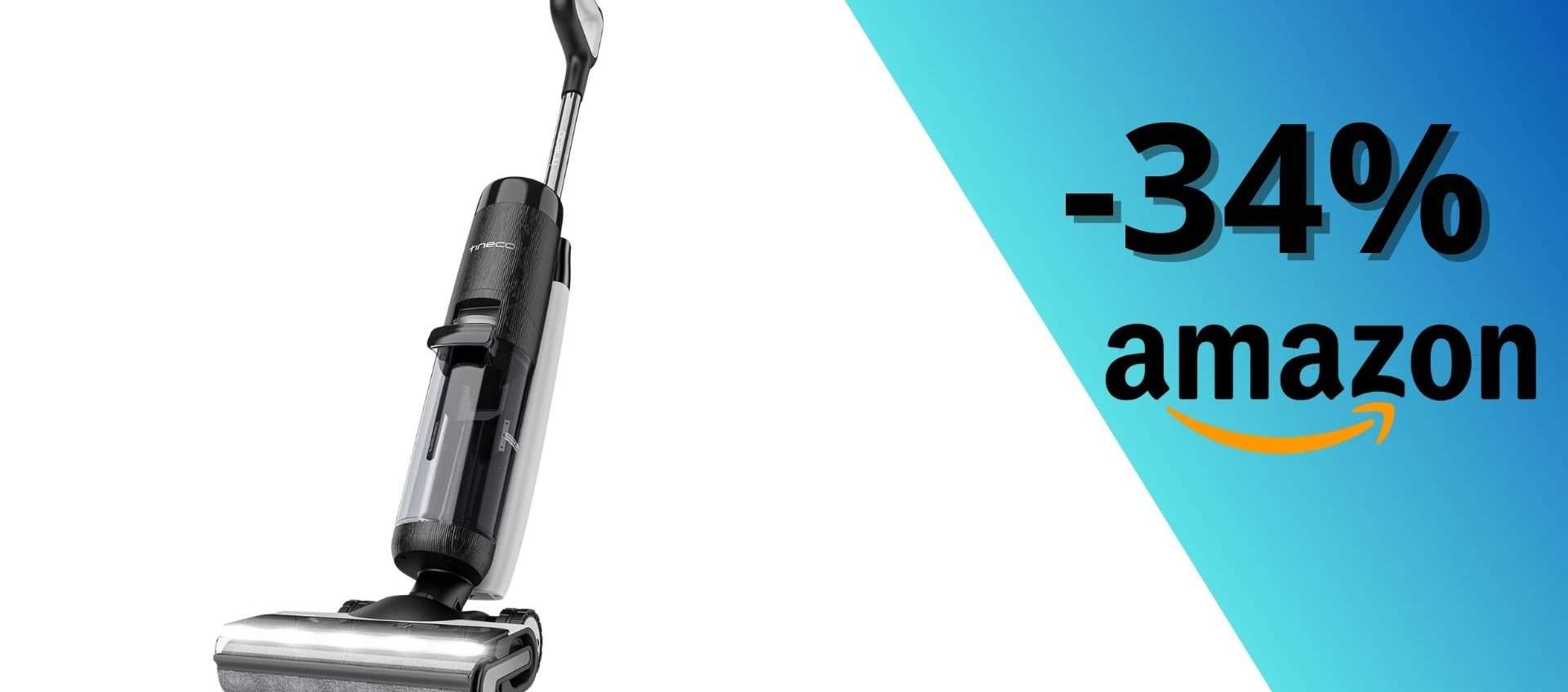 Tineco Floor One S7 Pro, offerta totale: oggi risparmi il 34%