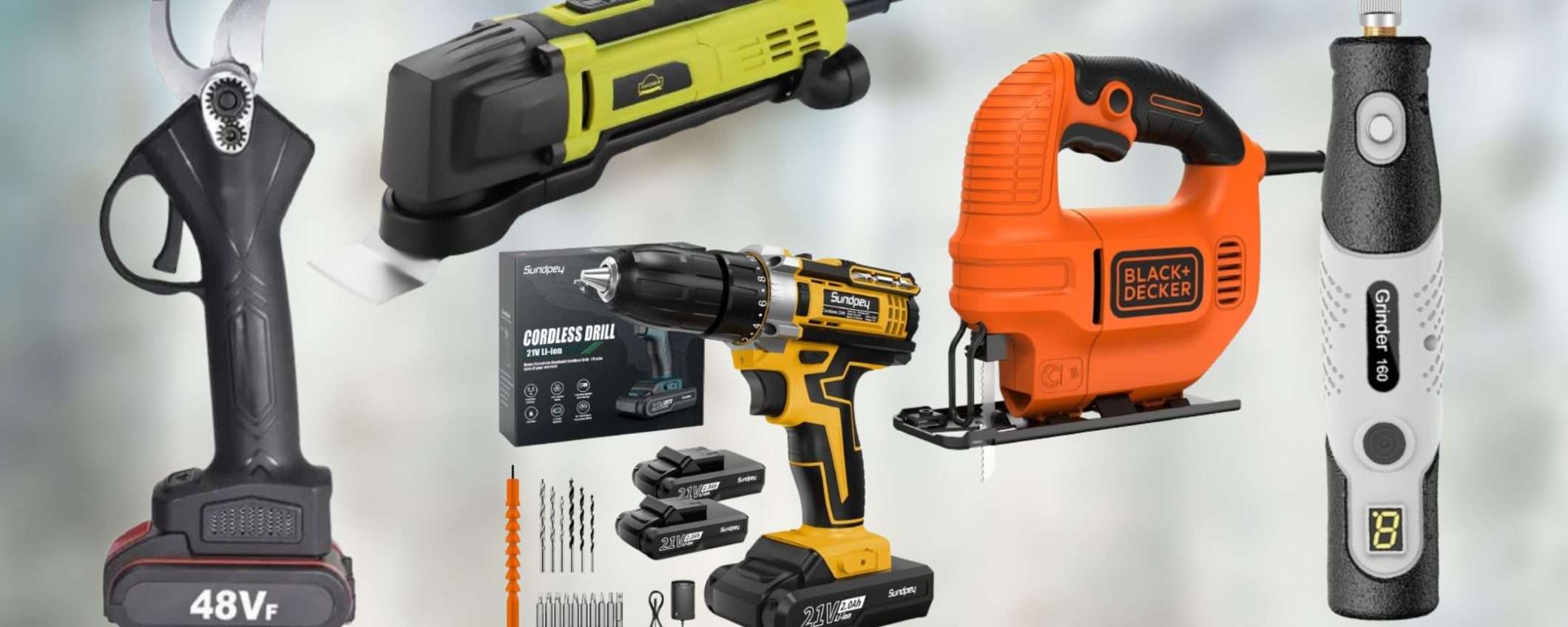 Utensili elettrici da 18€ a 45€: su Amazon i prezzi sono da BANCARELLA Utensili elettrici da 18€ a 45€: su Amazon i prezzi sono da BANCARELLA