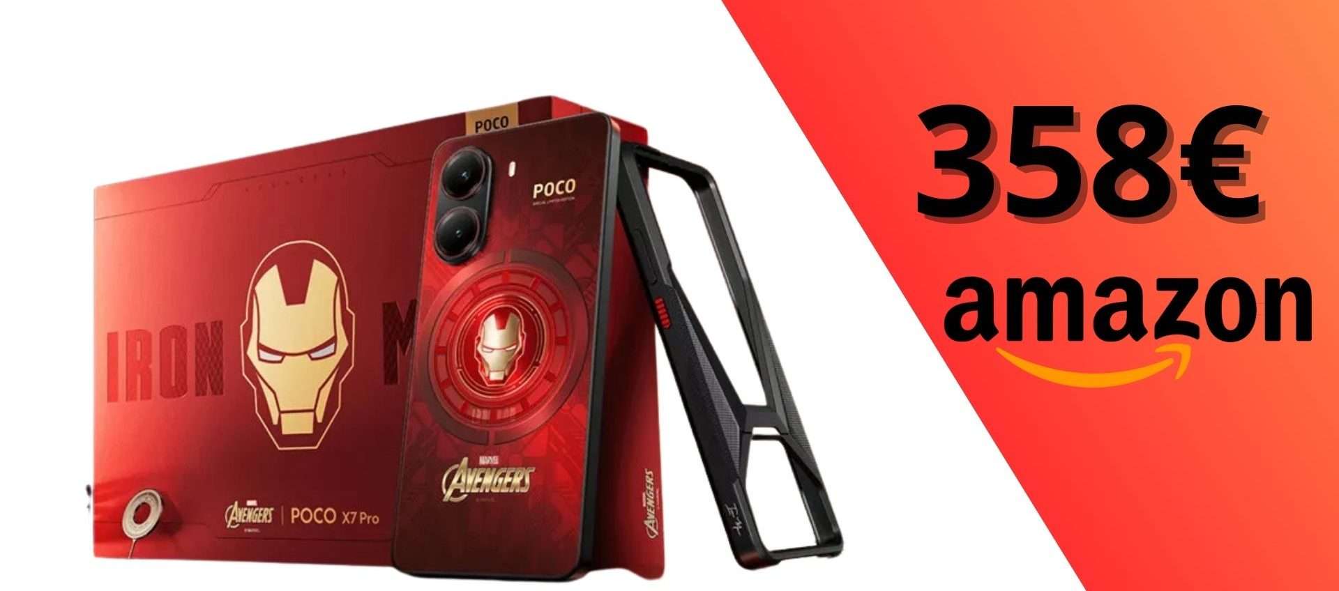 POCO X7 Pro Iron Man Edition: smartphone con SUPER POTERI a meno di 360€ POCO X7 Pro Iron Man Edition: smartphone con SUPER POTERI a meno di 360€