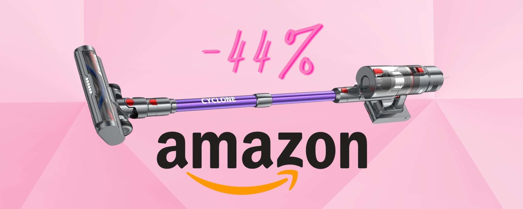 Aspirapolvere senza fili ECONOMICO ma potente in offerta su Amazon Aspirapolvere senza fili ECONOMICO ma potente in offerta su Amazon