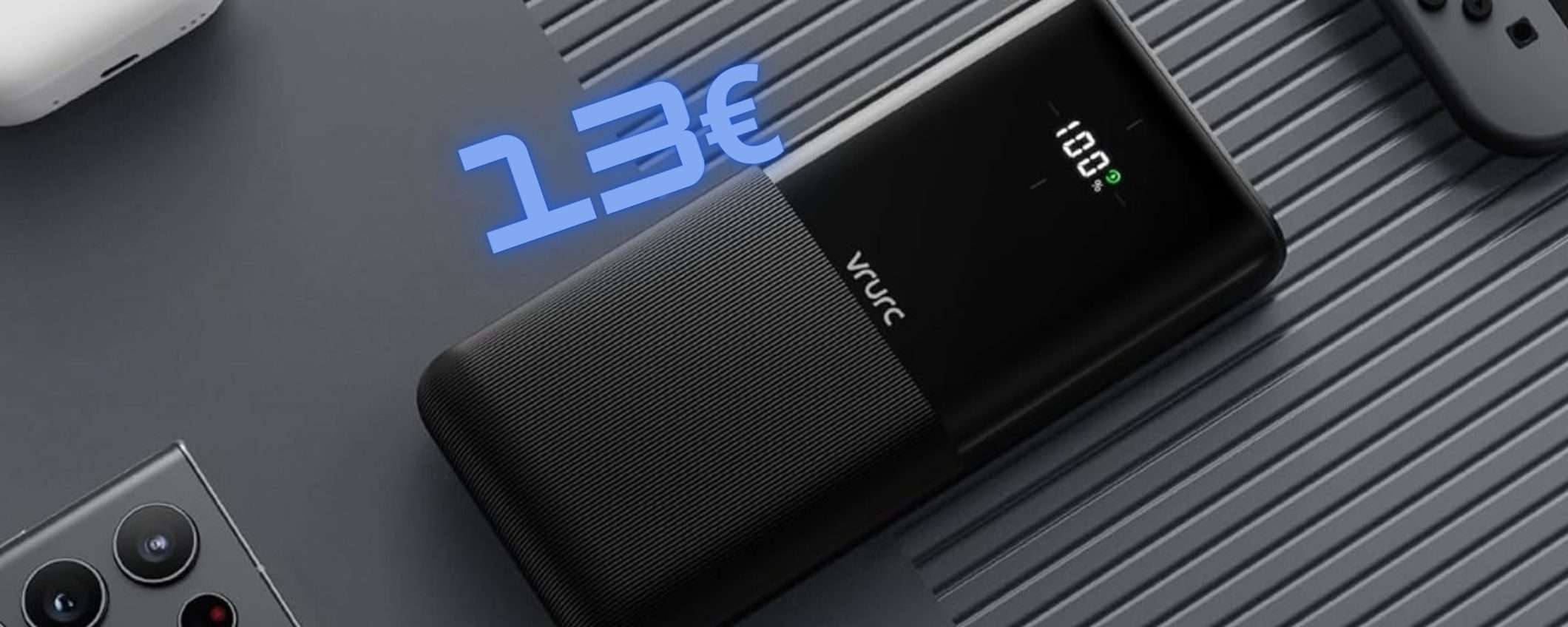 Batteria del cellulare scarica? Mai più con questo Power Bank che costa pochissimo Batteria del cellulare scarica? Mai più con questo Power Bank che costa pochissimo