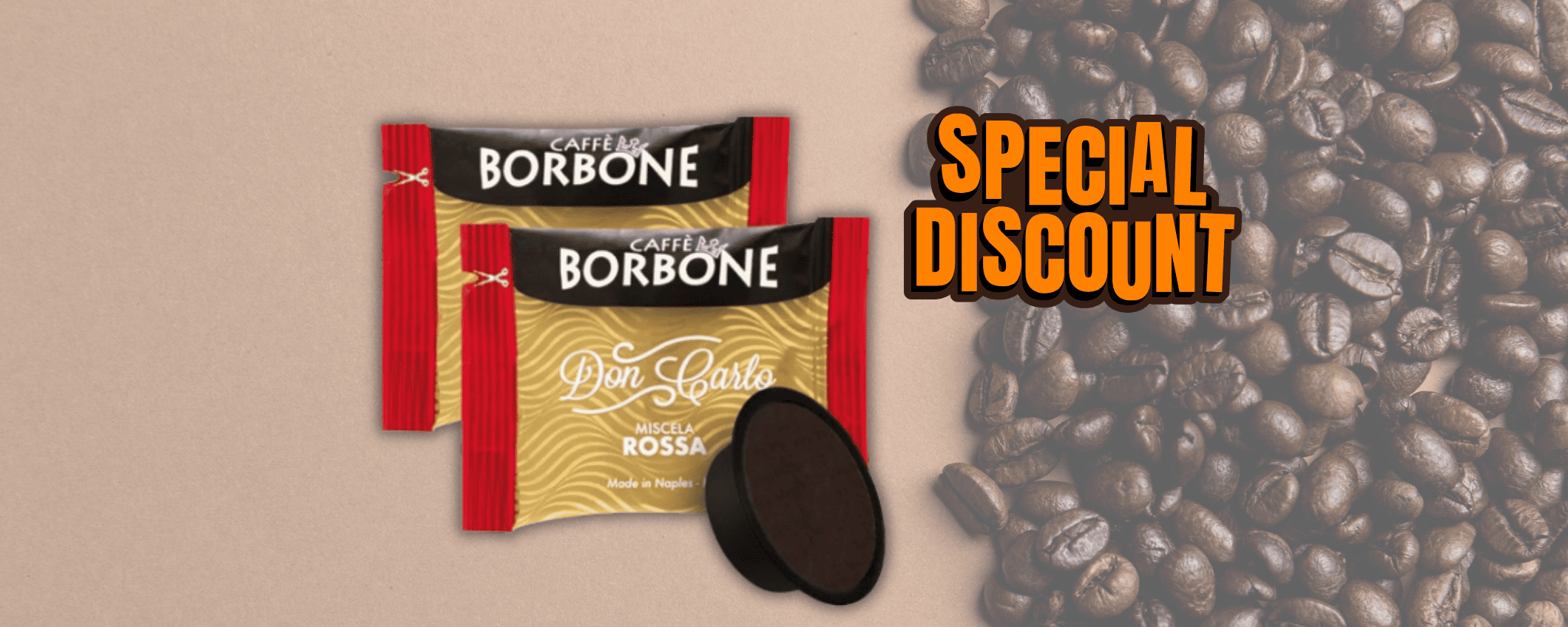 Caffeinomane? Ecco dove fare scorta di capsule Borbone Caffeinomane? Ecco dove fare scorta di capsule Borbone