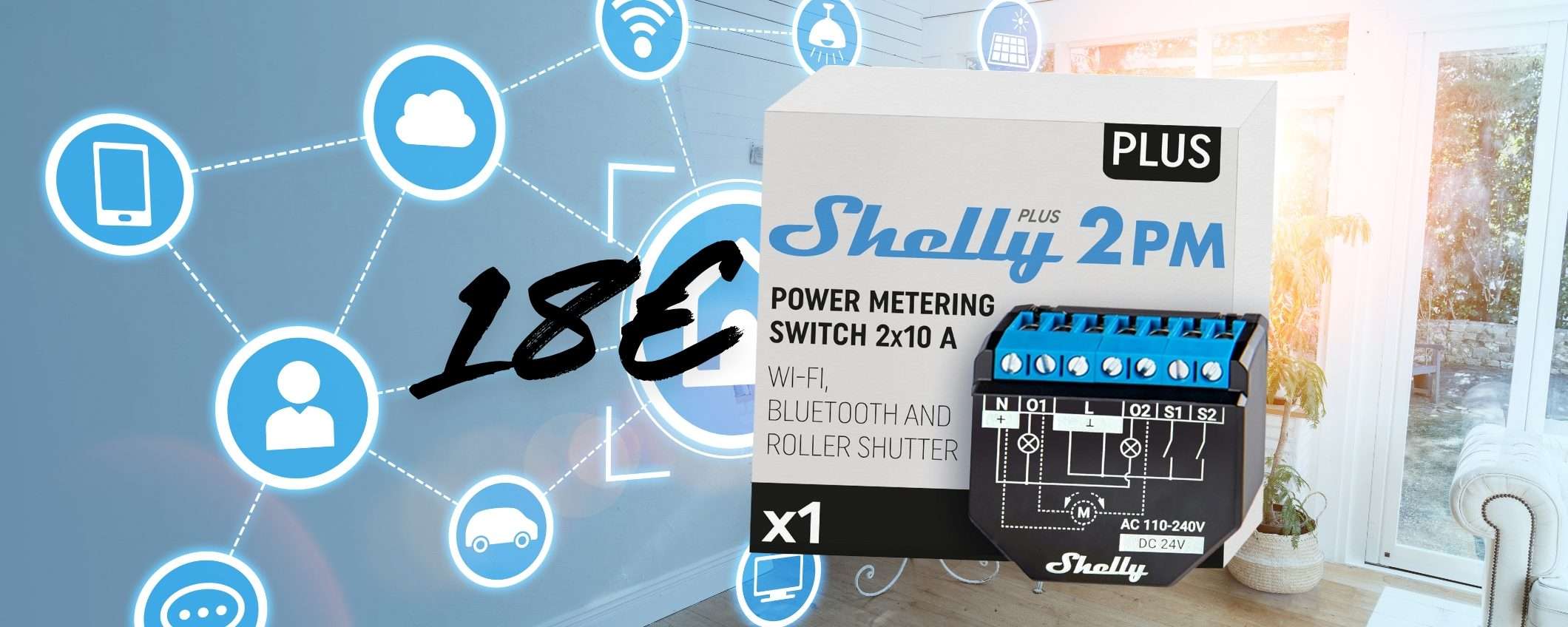 Casa intelligente con il relè Shelly Plus 2PM: sta tra due dita e costa solo 18€ Casa intelligente con il relè Shelly Plus 2PM: sta tra due dita e costa solo 18€