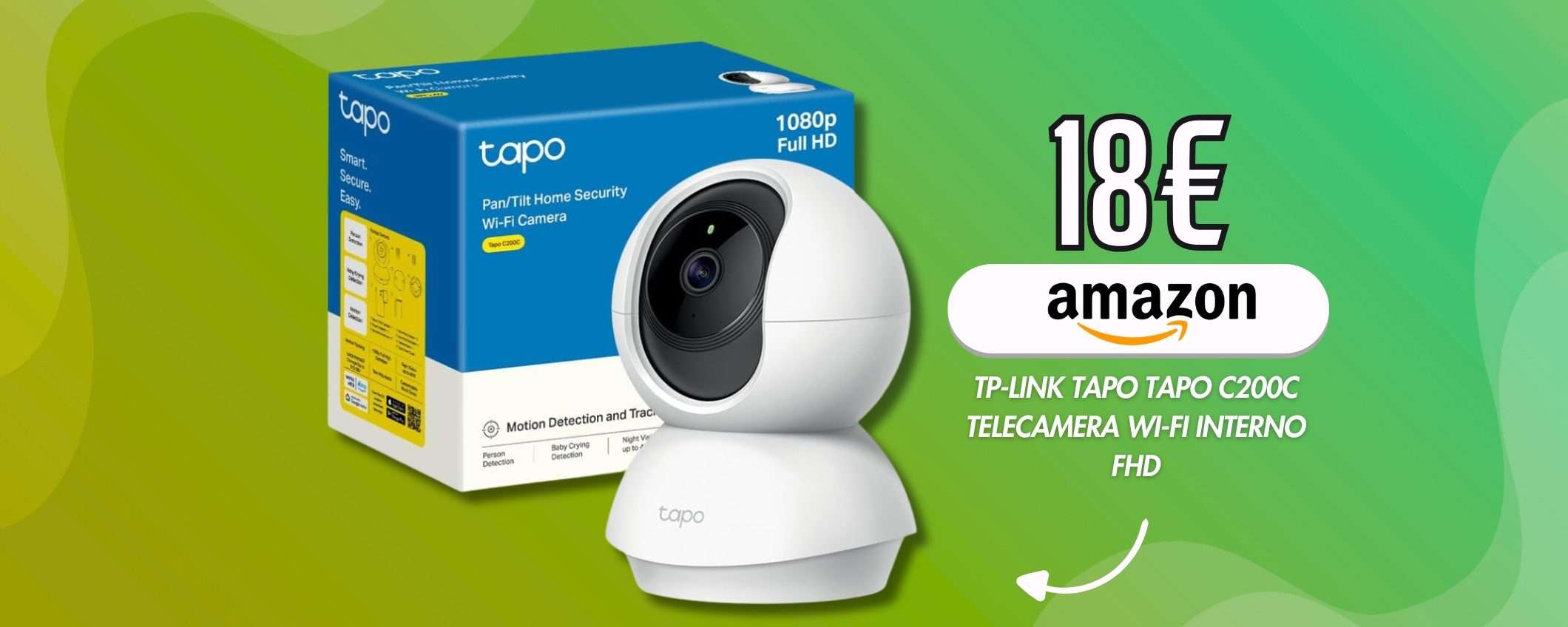 18€ per il sistema di sorveglianza definitivo: telecamera FHD 4 in 1 18€ per il sistema di sorveglianza definitivo: telecamera FHD 4 in 1